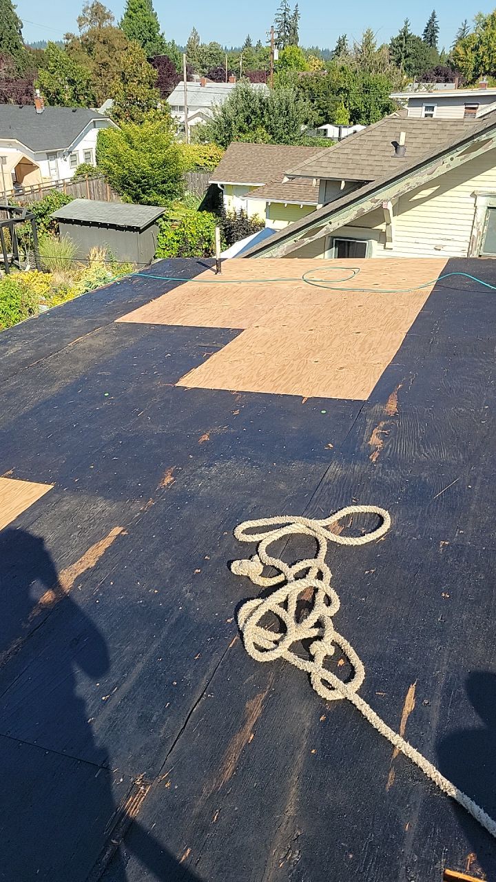 Residential Roofing Installation using IKO Dynasty (Color: Summit Grey) by Orezona Building & Roofing Company, Inc.