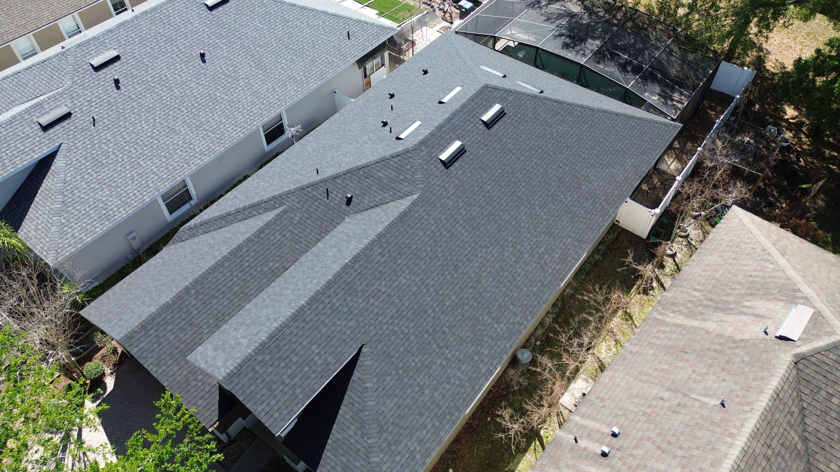 Shingle reroof Orlando FL by Gold Key Roofing