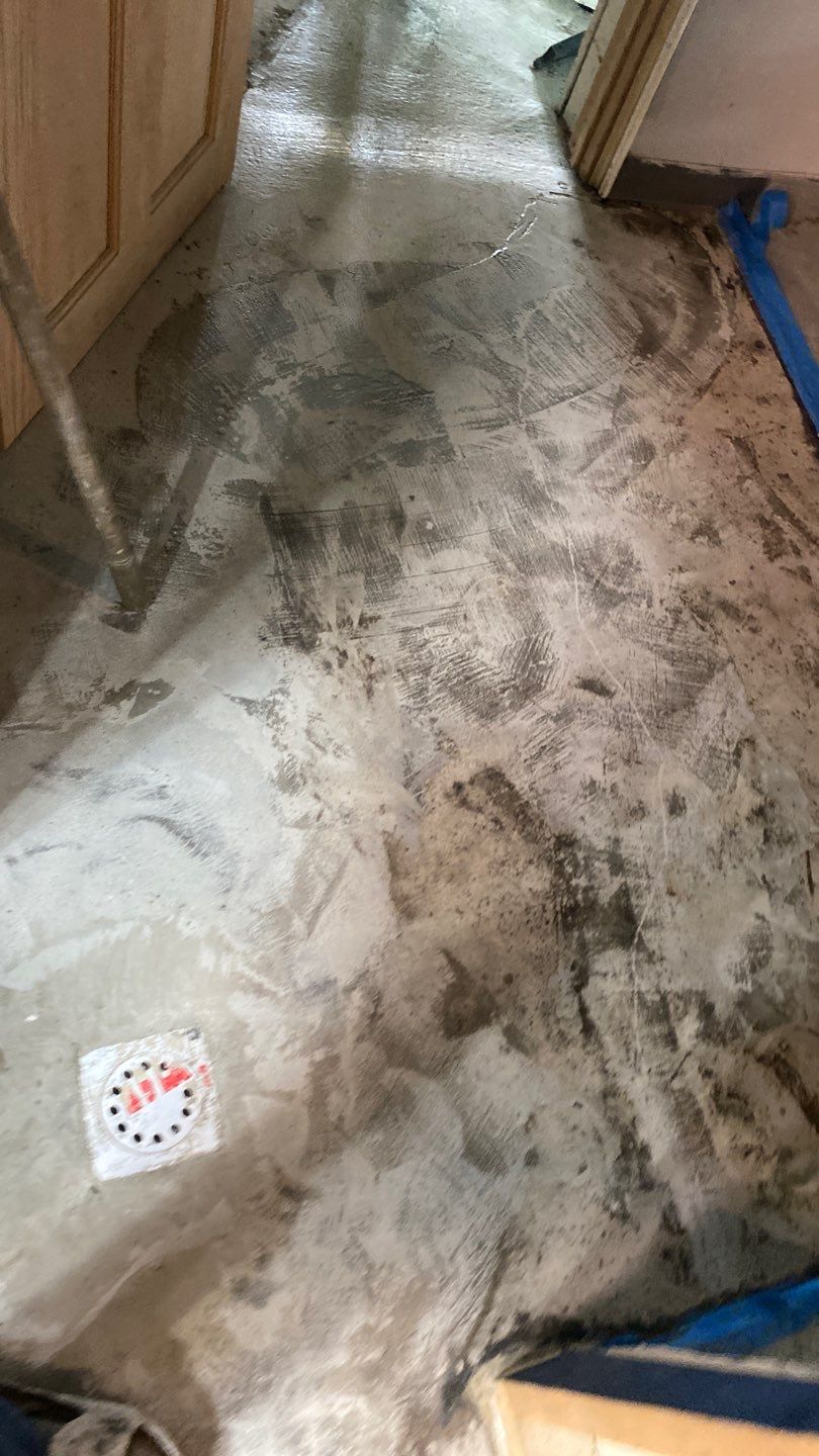 Basement Gravel by Floors in a Day, Inc