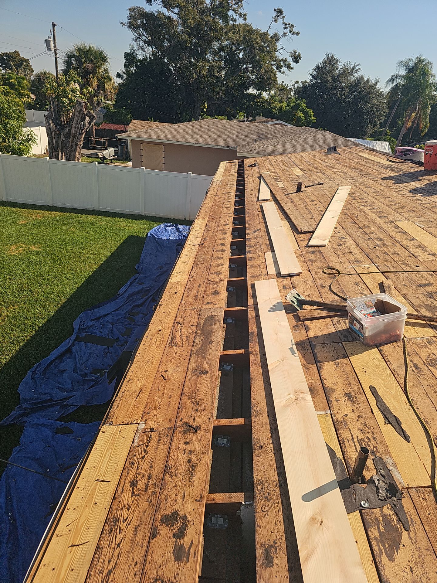 Project in St. Petersburg 33709 by Mitchell Roofing Company LLC 