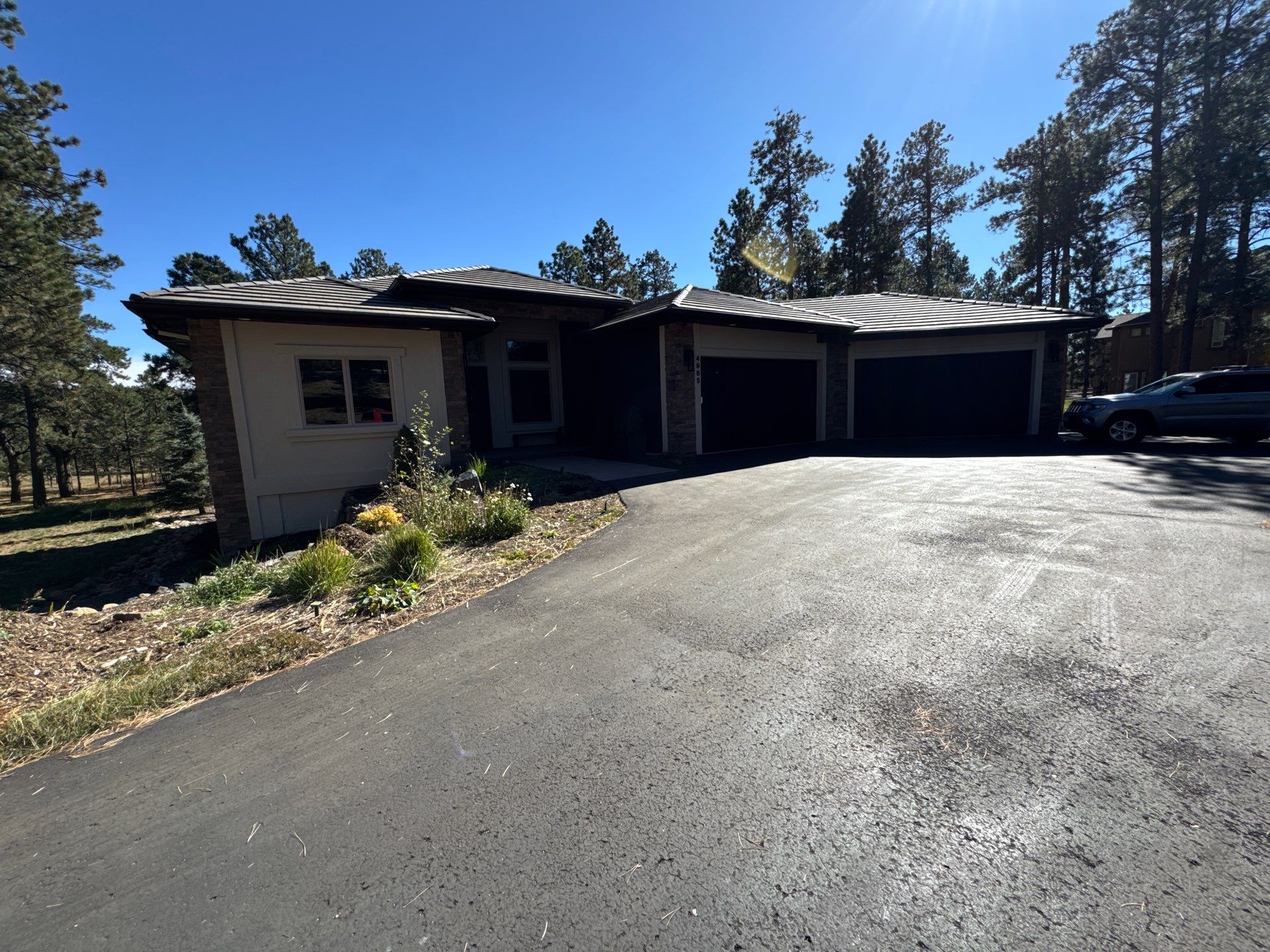 Elastomeric Stucco Coating Project in High Forest Ranch by Carroll Painting LLC