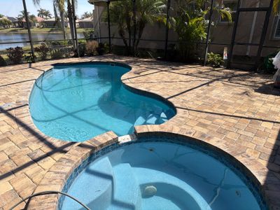 Valencia Lakes Pool Deck Paver Sealing and Restoration