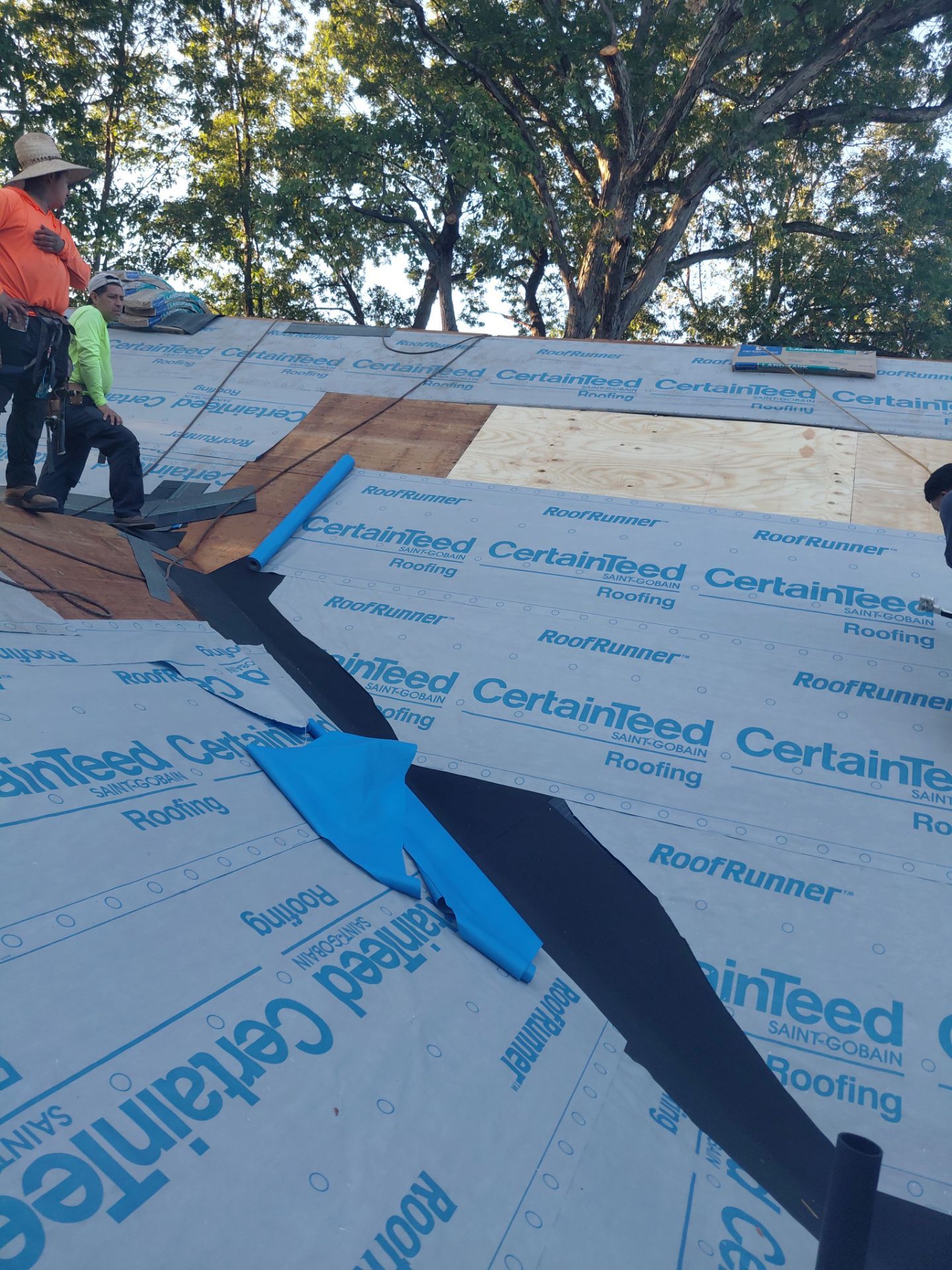 Falls Church: Residential Roof Replacement with CertainTeed Landmark in Moire Black  by RM Banning, Inc.