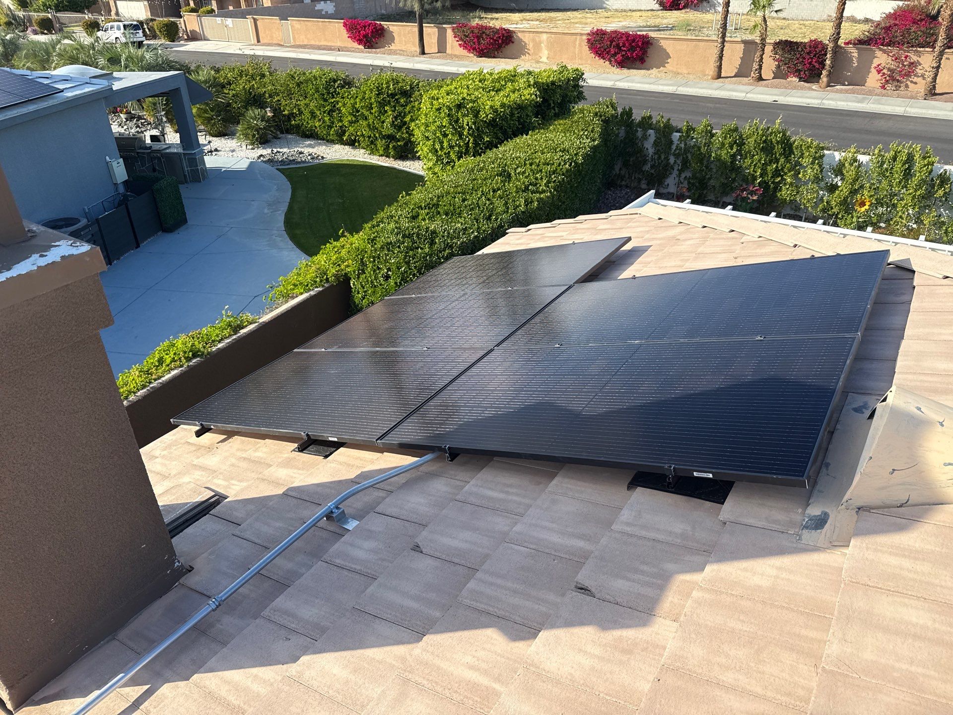 Project in Palm Desert, CA by Goat Solar Inc. 