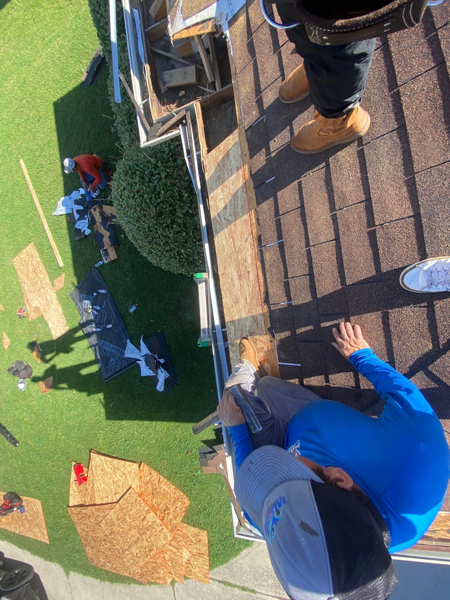 Residential Roofing Repair using Owen's Corning Duration (Lifetime) Shingles by Roof Repair Company