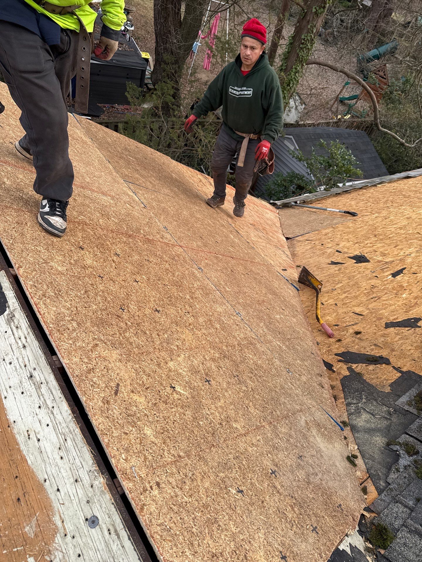 Arlington :Residential Roof Replacement with CertainTeed Landmark Pro in Max Def Red Oak  by RM Banning, Inc.