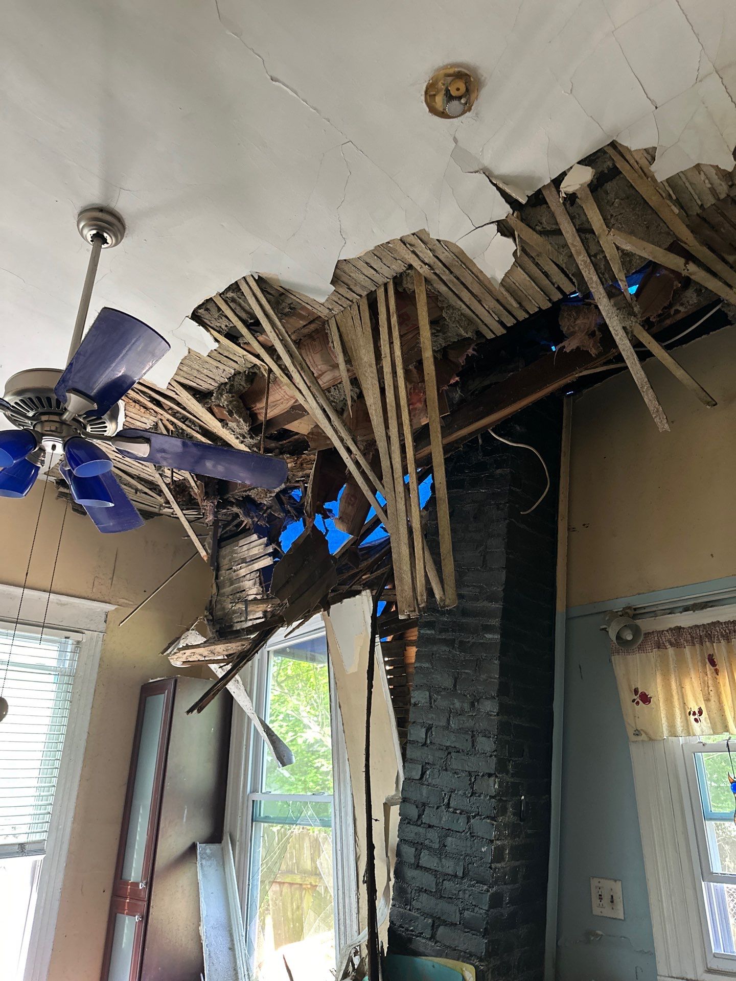 Structural Restoration and Interior Rebuild Following Memphis Storm Damage by Revival Roofing Services