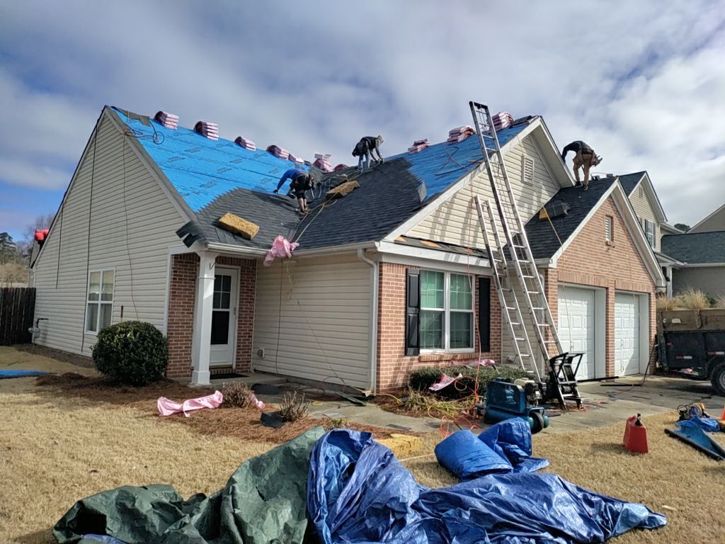 Residential Roofing Installation using Owens Corning by Inspector Roofing and Restoration