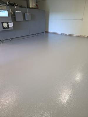 Haze Grey Commercial Interior Floor Coating in Atascadero