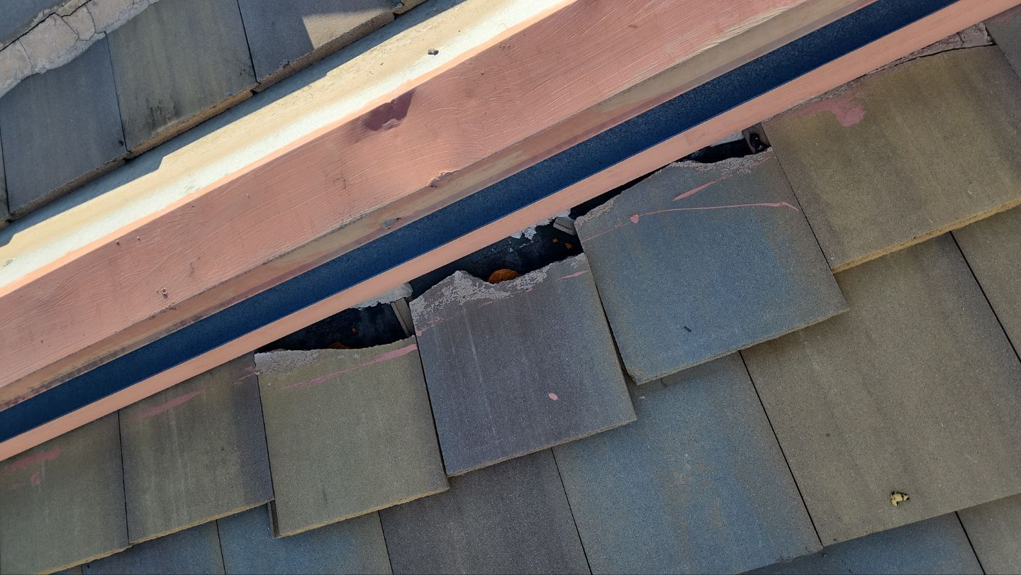 Concrete Tile Roof Repair for Residential Home in Wellington by Aastro Roofing