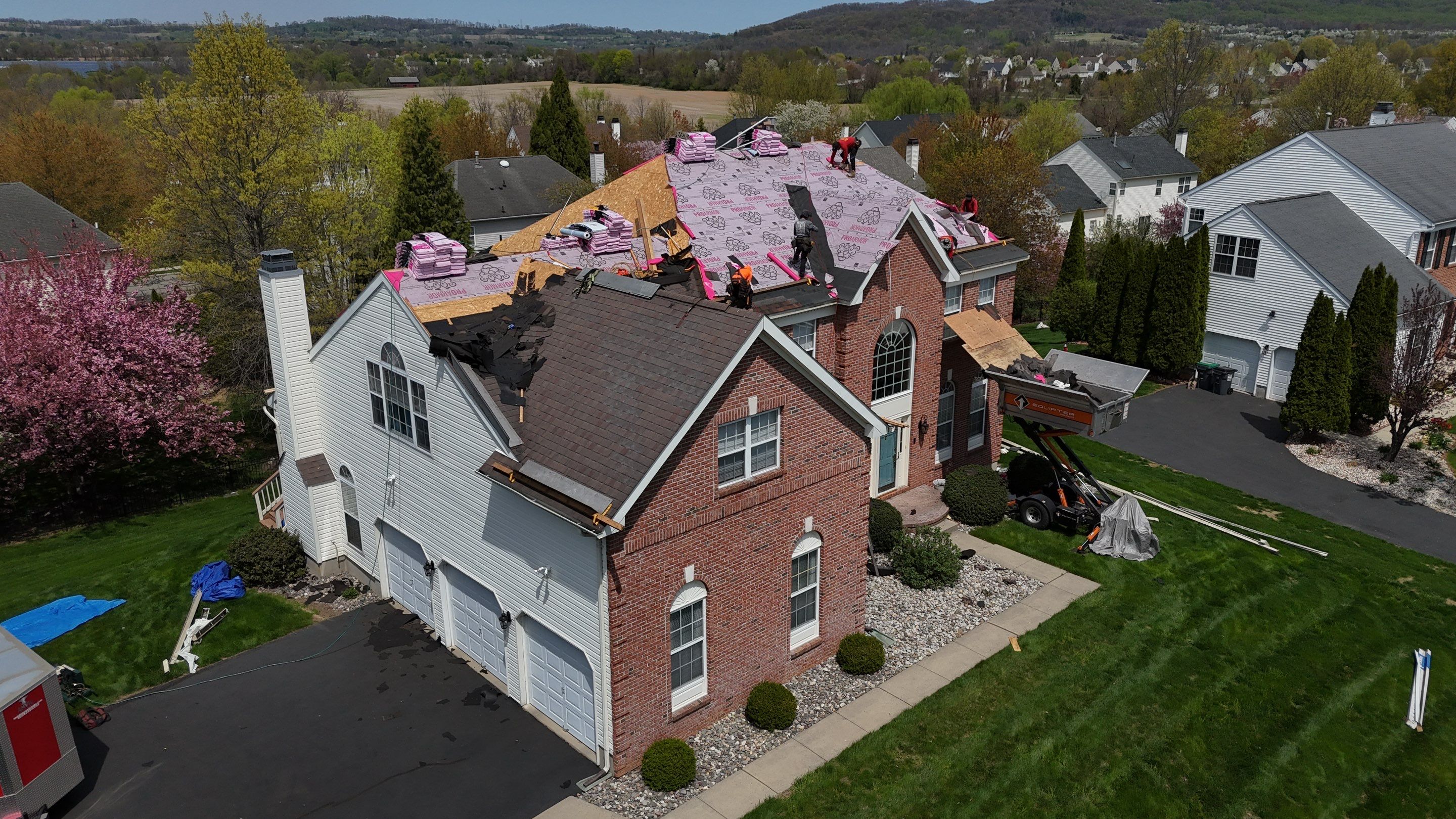 Roof & Gutter Project in Stewartsville, NJ by All State Home Improvement Inc.
