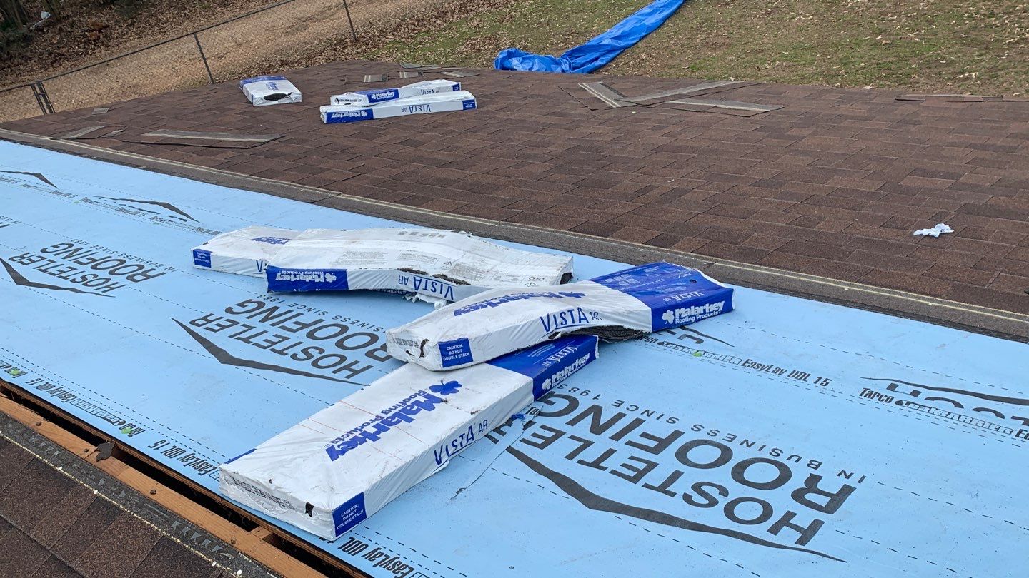 Eagletown OK - Residential Roofing Project by Hostetler Roofing