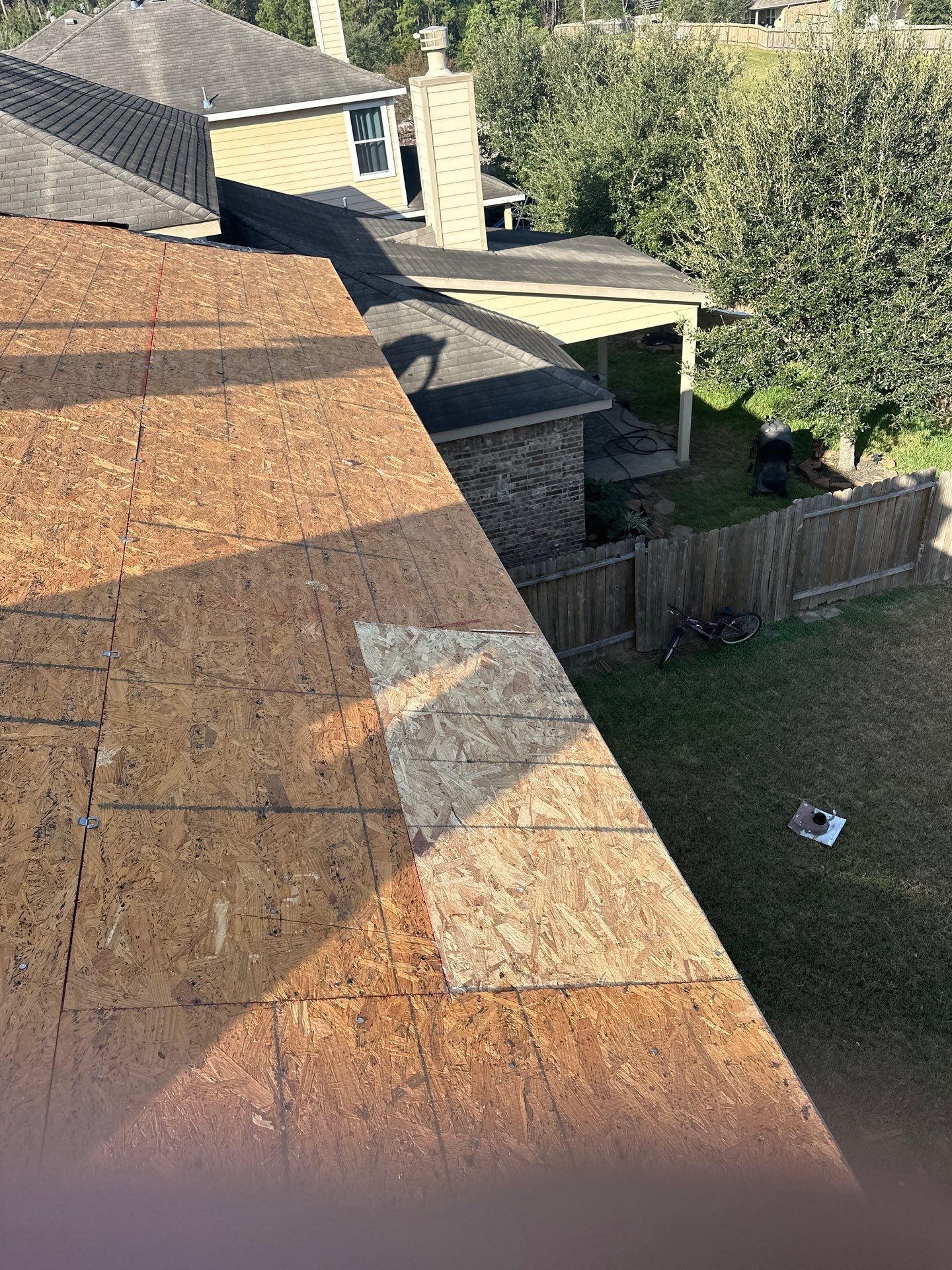 Residential Roofing Installation using Owen's Corning Duration (Lifetime) Shingles by Roof Repair Company