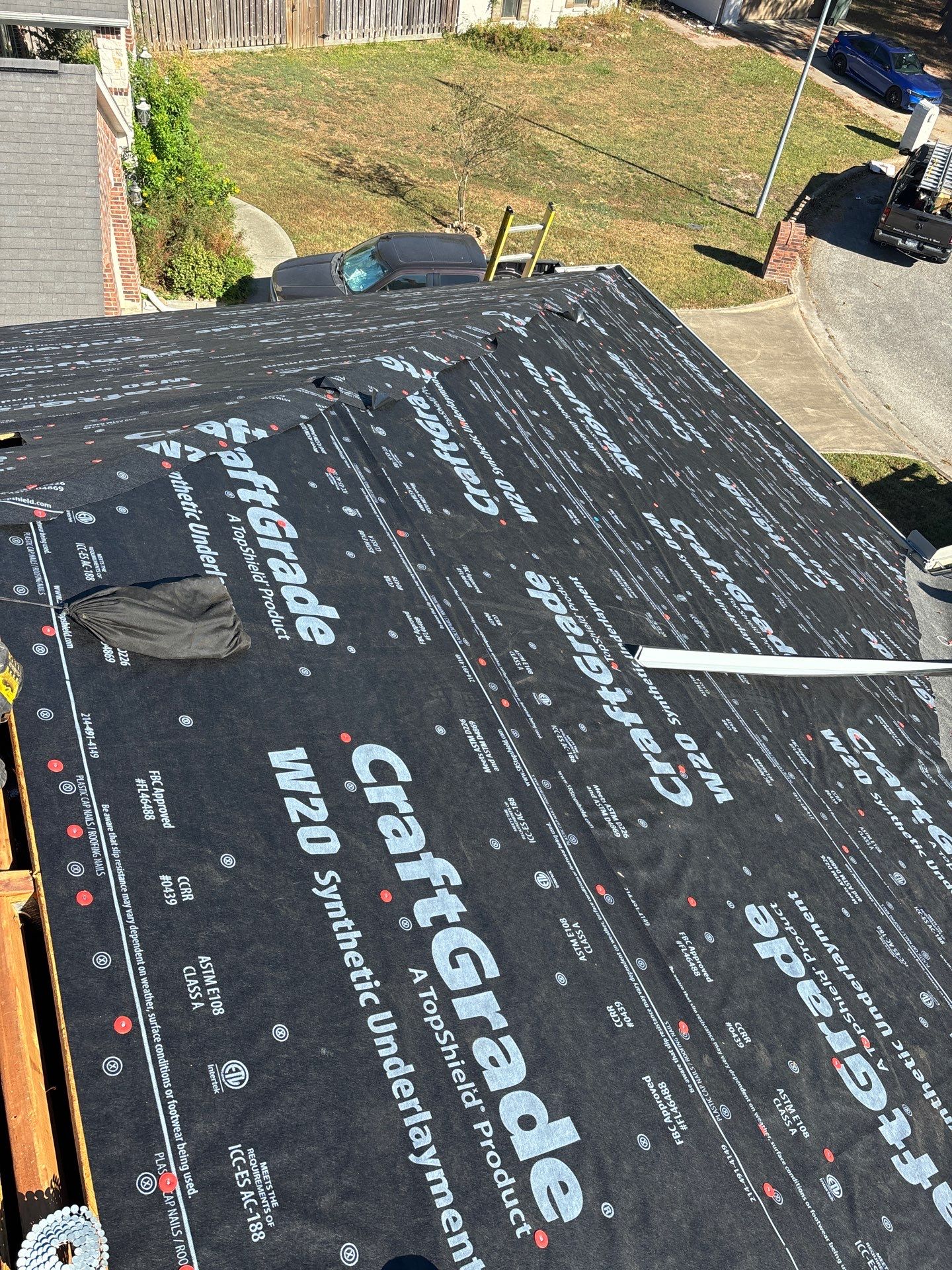 Residential Roofing Installation using Owen's Corning Duration (Lifetime) Shingles by Roof Repair Company
