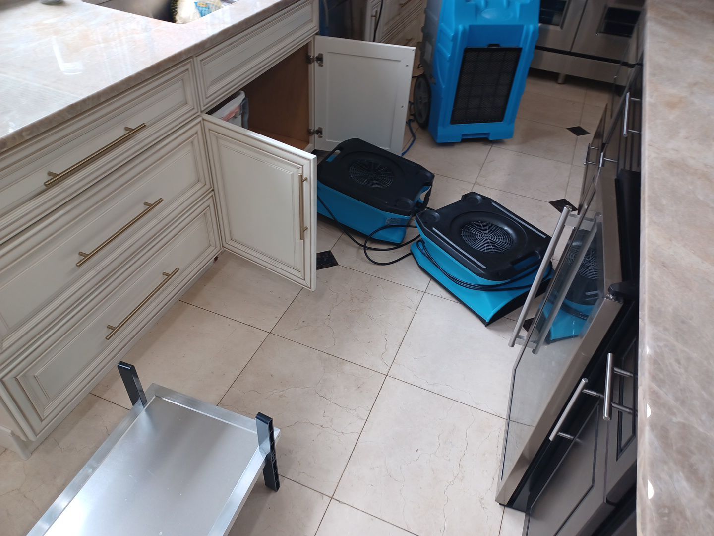 Project in West Bloomfield Township by EzDry Water Mitigation & Property Restoration