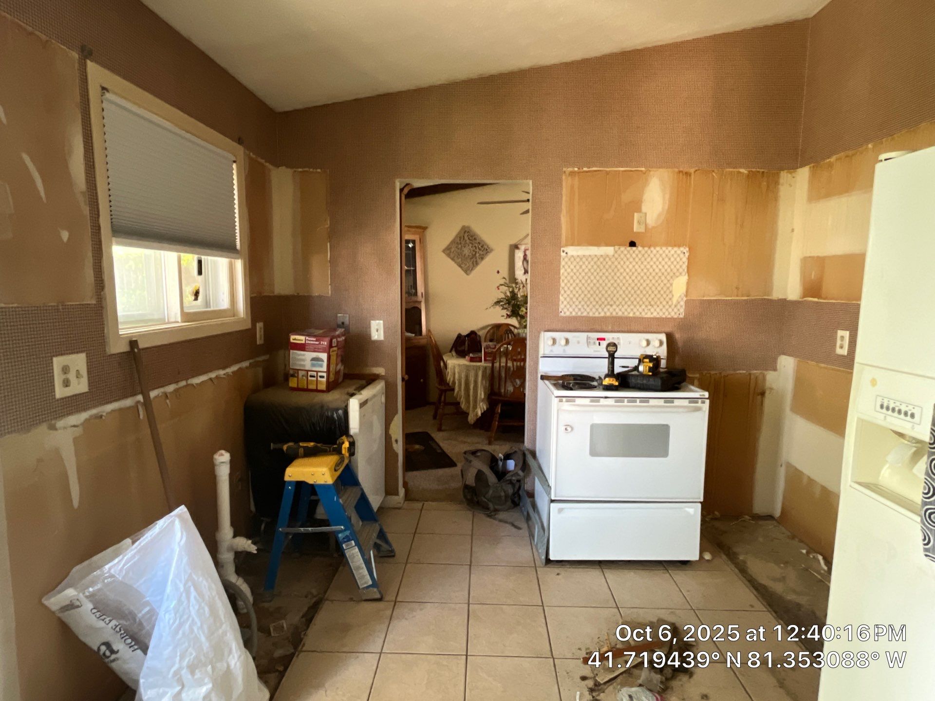 Kitchen Renovation & New Floors by Hilltop Drafting & Design LLC