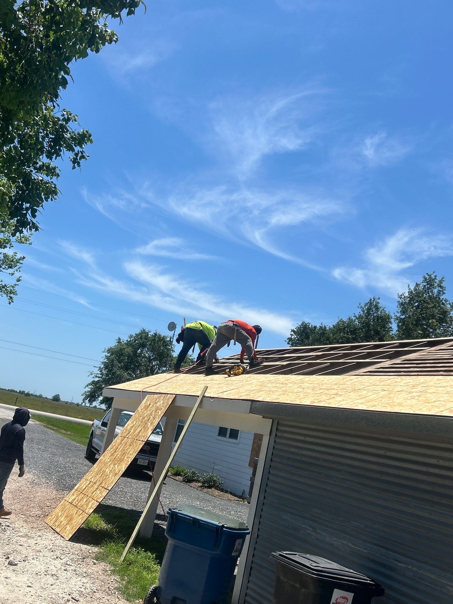 Residential Roofing Installation using Metal by Roof Repair Company