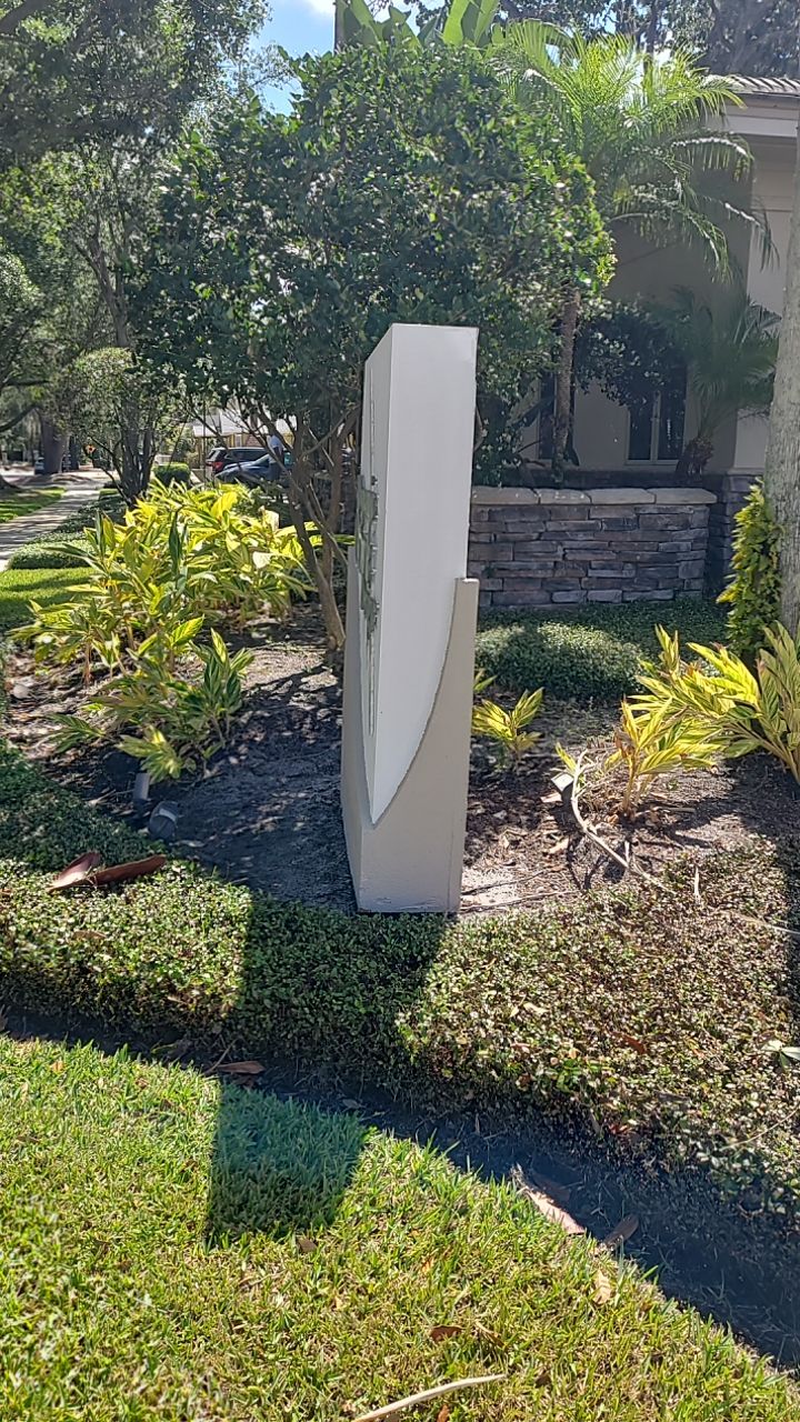 Monument Sign for Dynamic Smile Design by SignCrafters