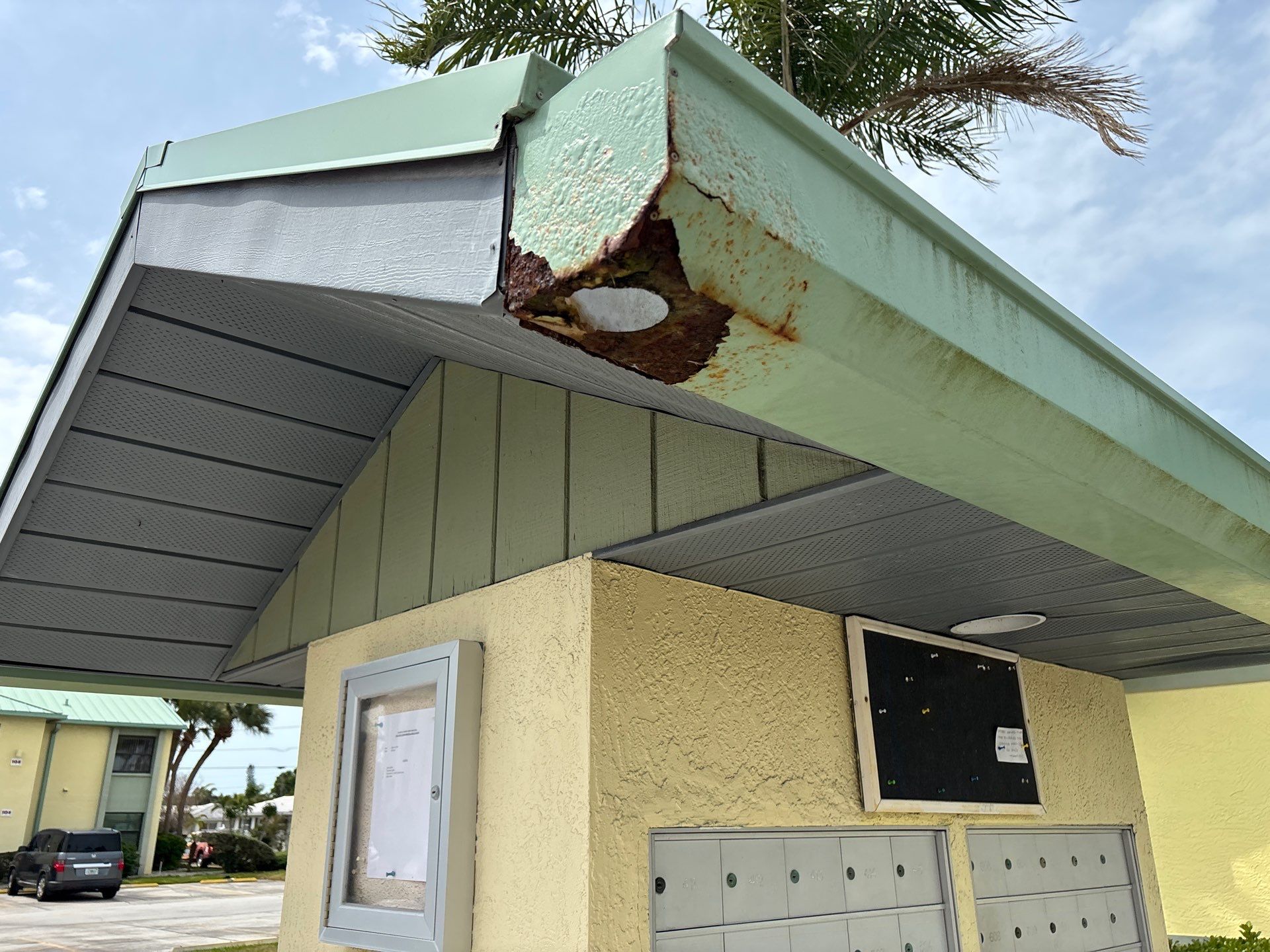 Gutter Repair Project in Sarasota FL by Gutter Professors