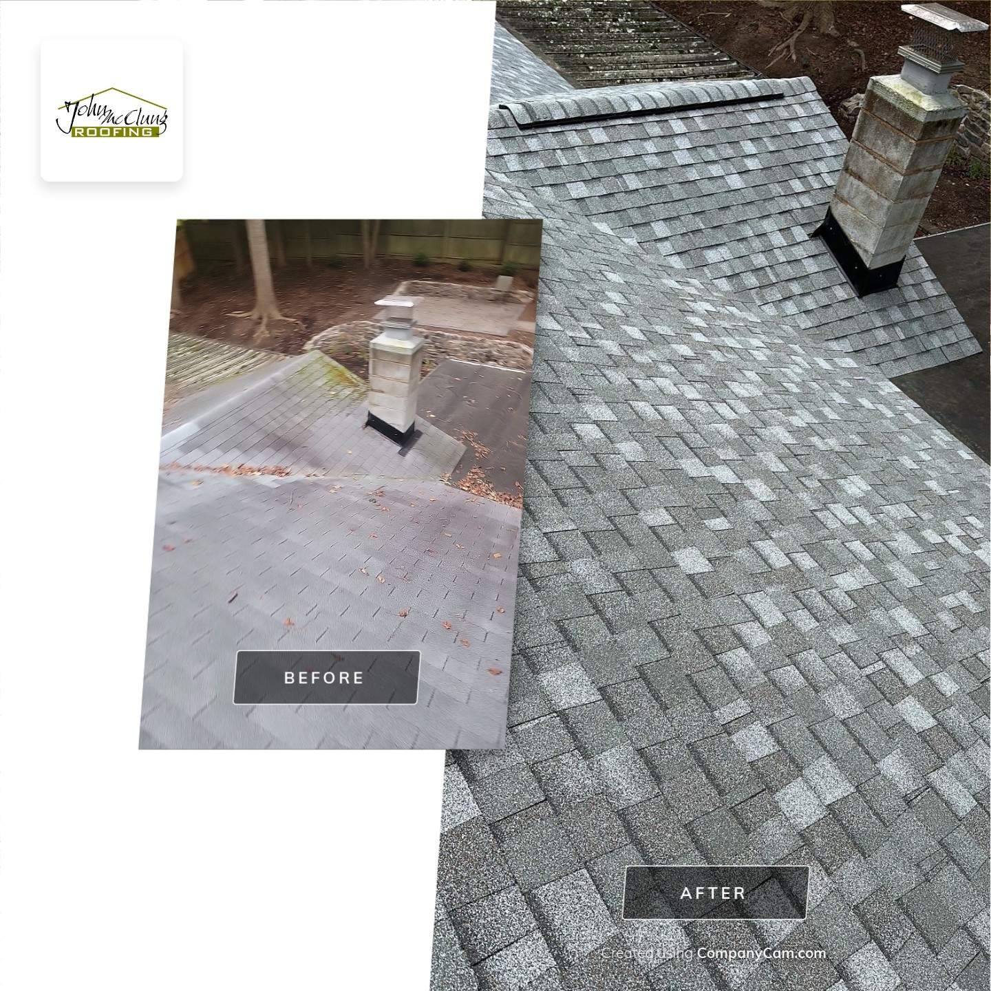 Landmark Pro Cobblestone Gray by John McClung Roofing