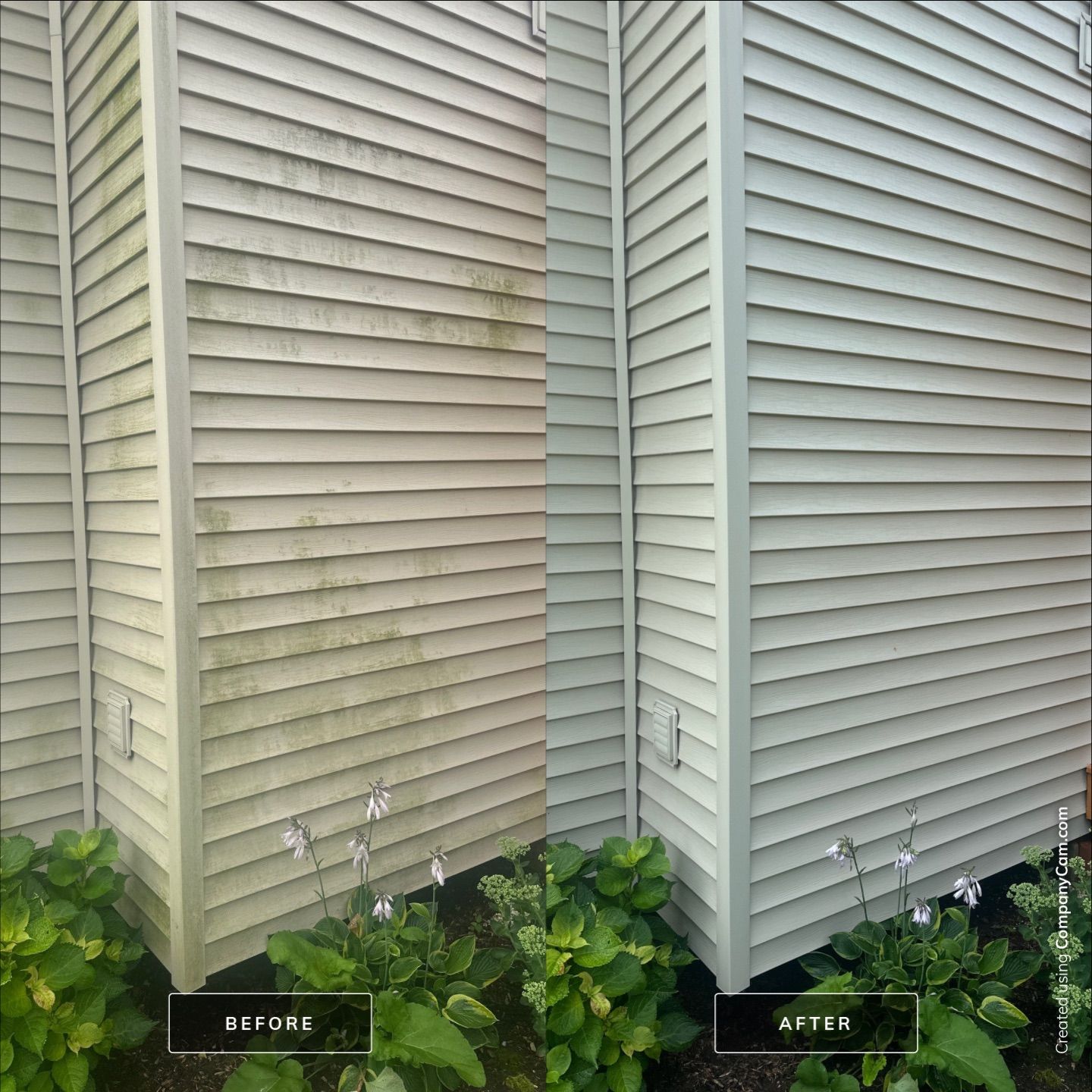 Project in Algonquin by Simmons Power & Soft Washing