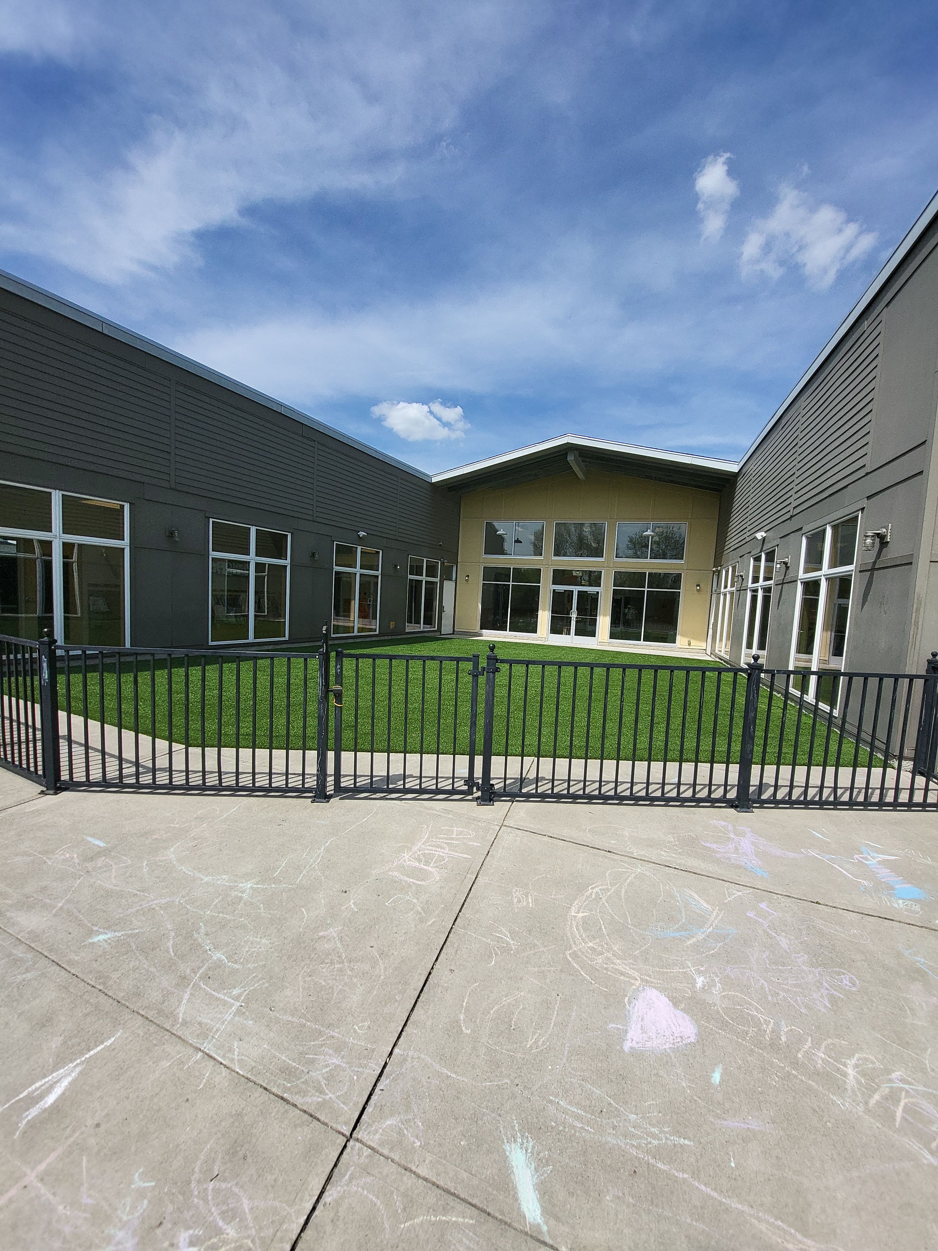 Balanced Family Academy Gahanna Courtyard by Southwest Greens Midwest