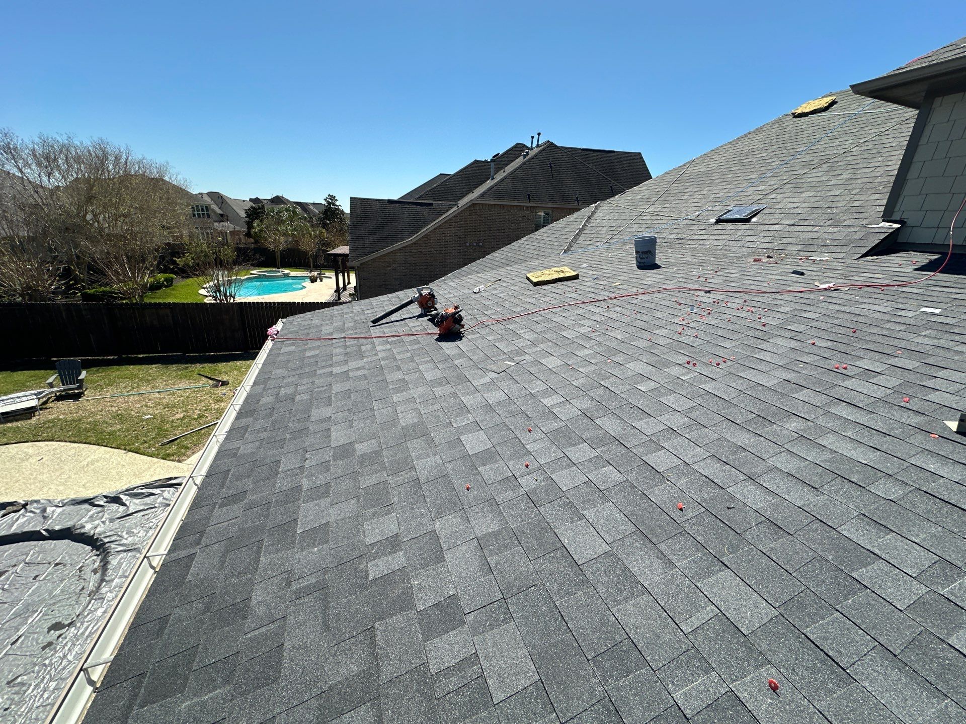 Project in Fulshear by Motion Roofing