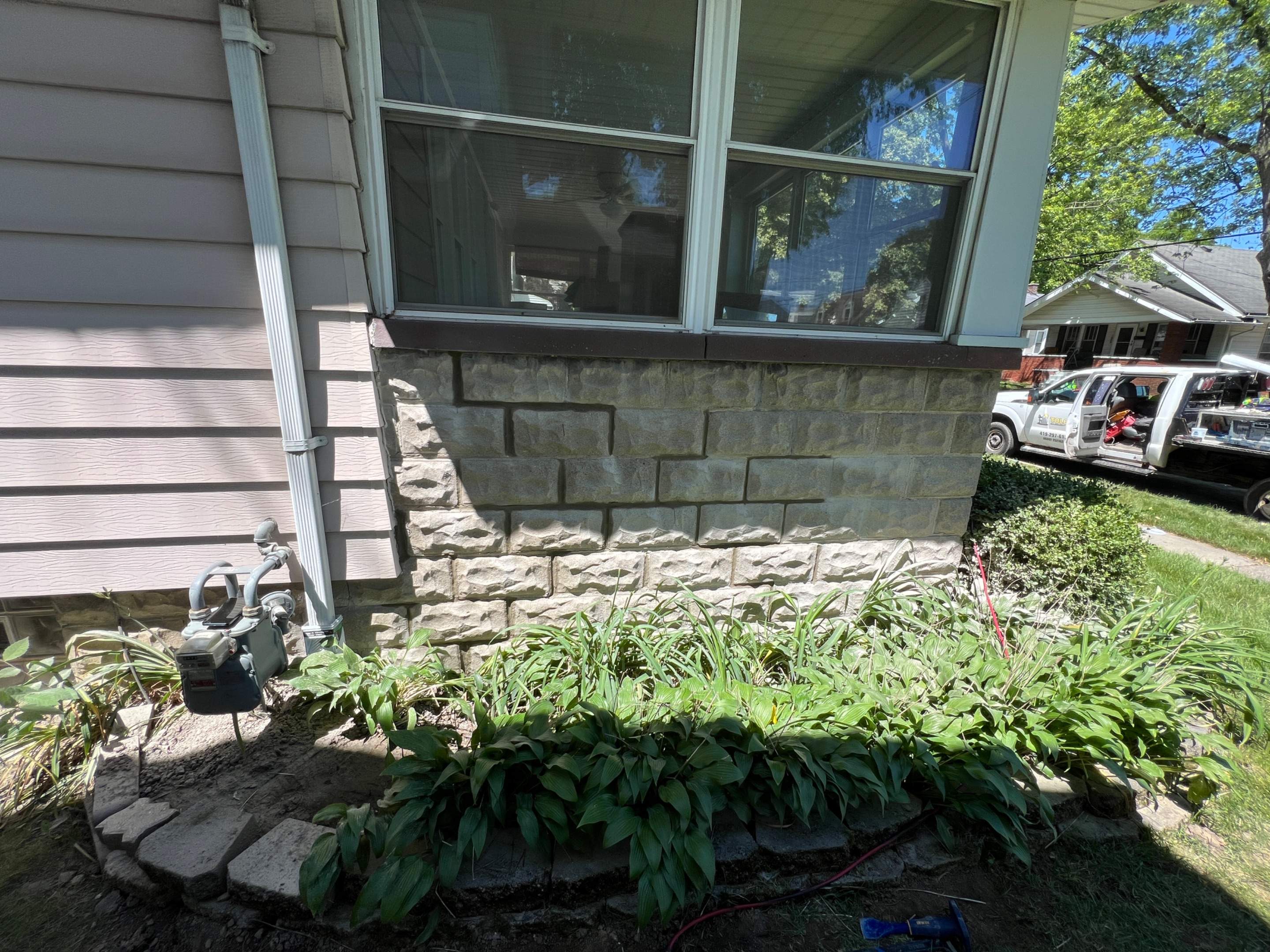 Helical Piers using Helical Deep Foundation Footings by Toledo Basement Repair