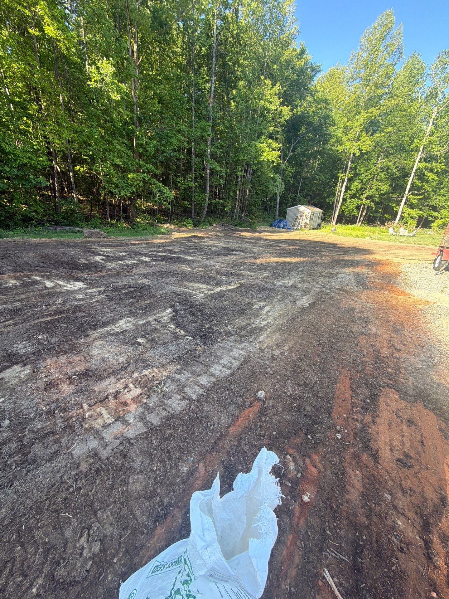 Residential Site Grading and Stormwater Drainage Installation in Thomasville by Four Oaks Grading and Septic, LLC