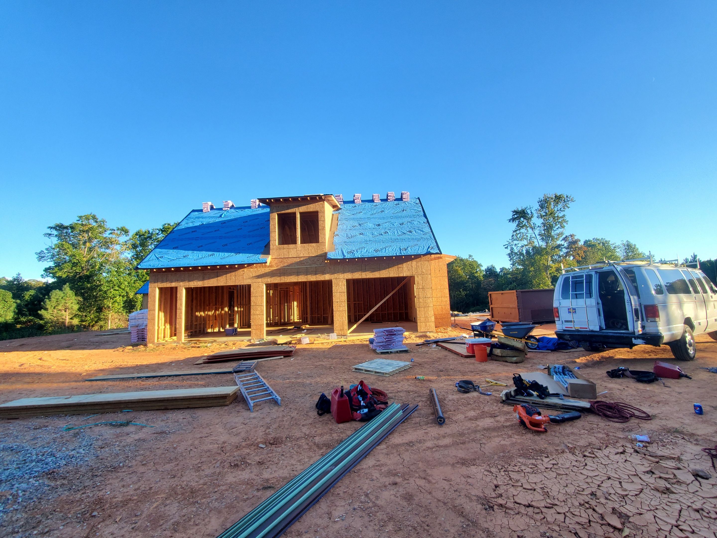 New Construction Residential Roofing Installation using Owens Corning by Inspector Roofing and Restoration