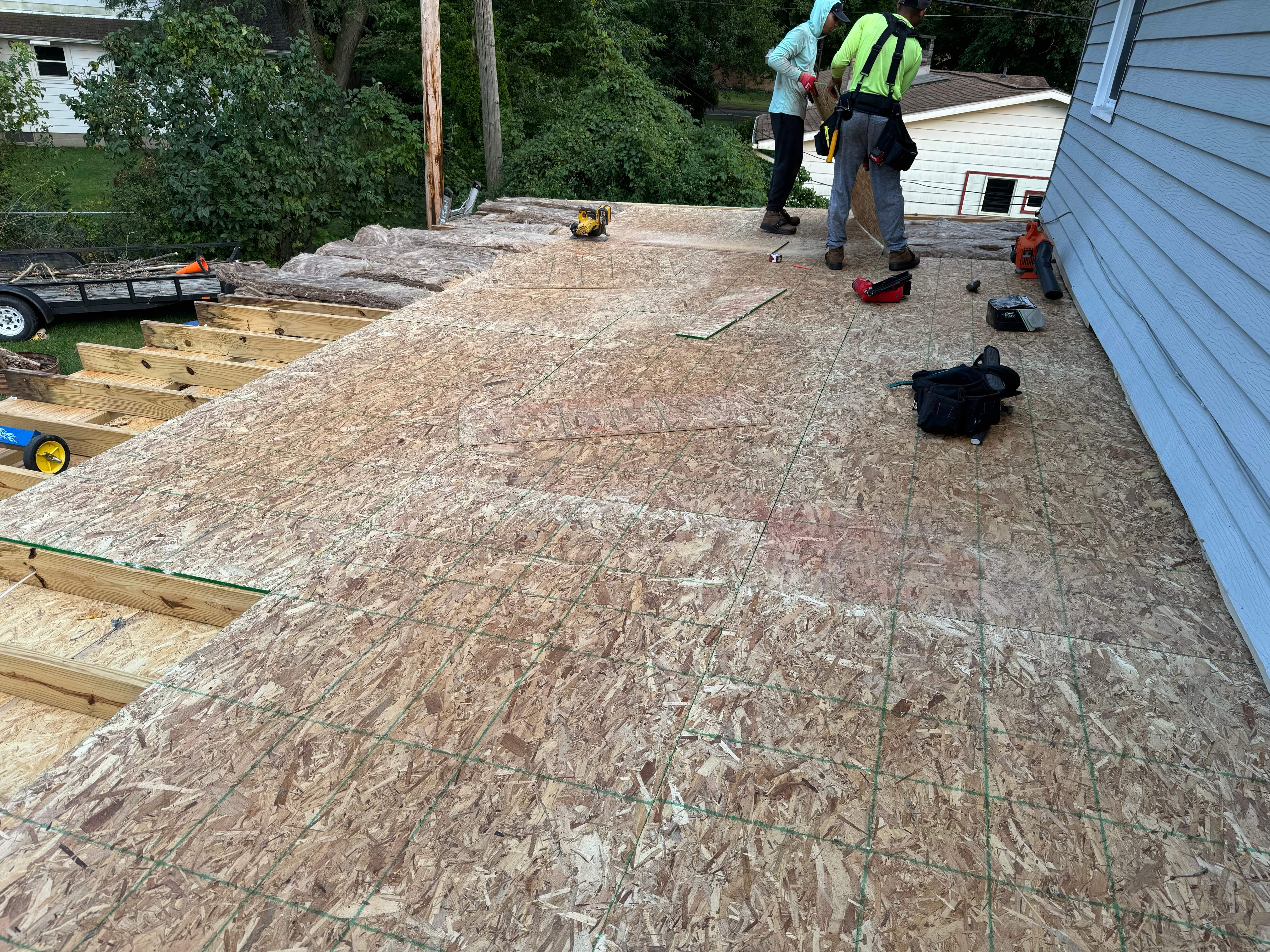 Residential Flat Roof using EPDM by GRACCO