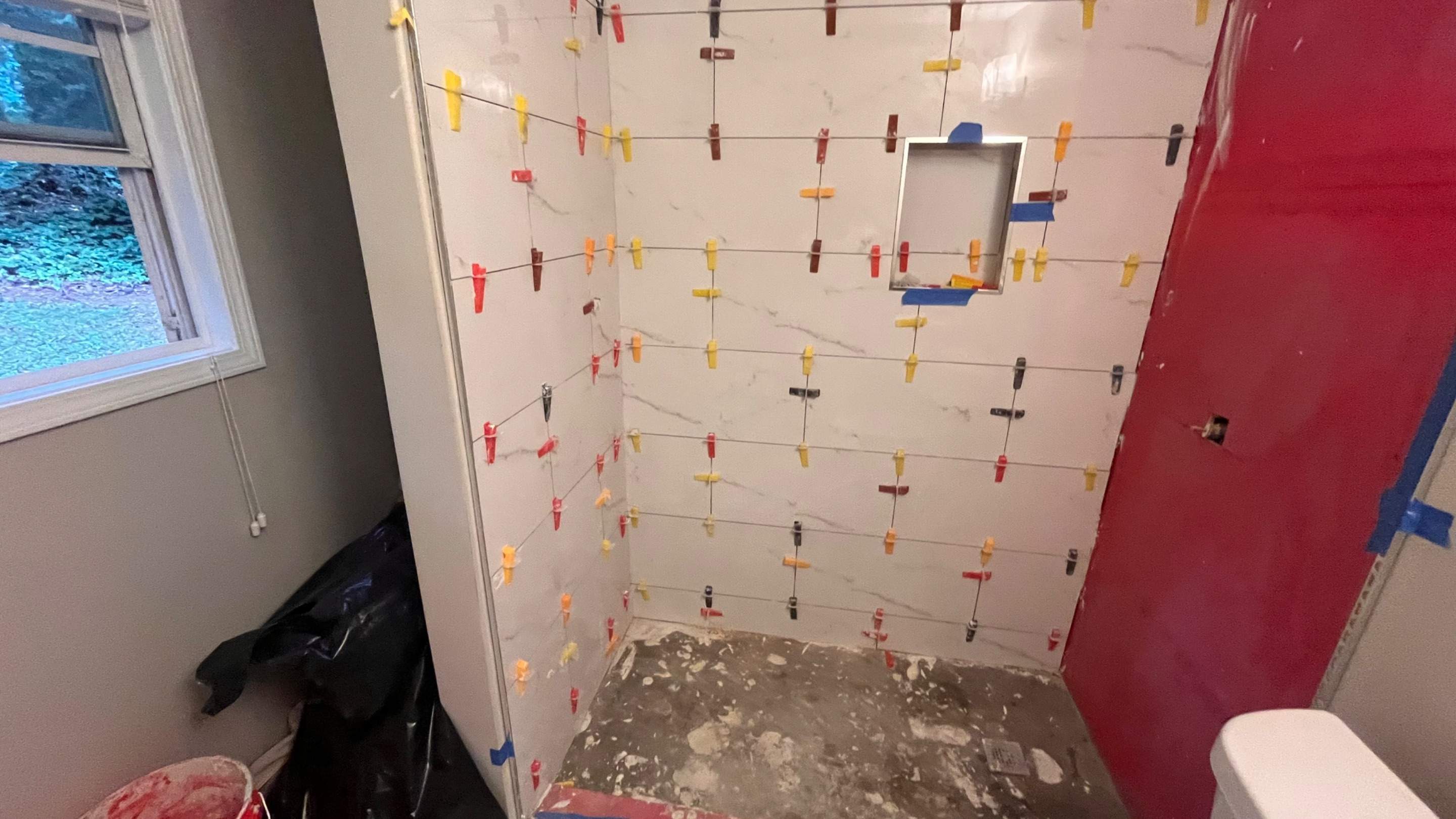Tub to walk-in shower conversion by Prudencio