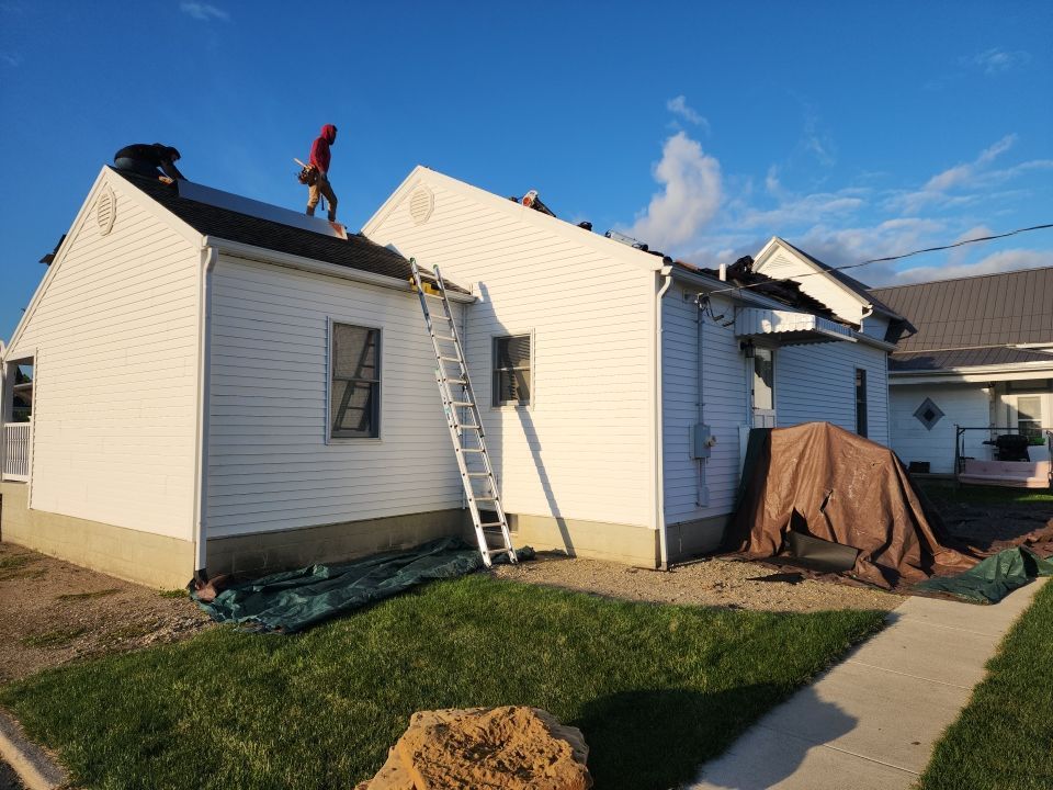 Residential Roofing Installation using GAF Timberline HDZ Pewter Gray by Nitro Roofing and Construction