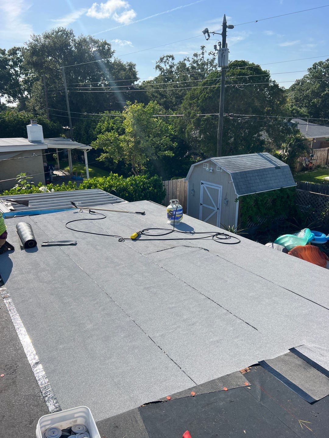 Project in St. Petersburg 33702 by Mitchell Roofing Company LLC 