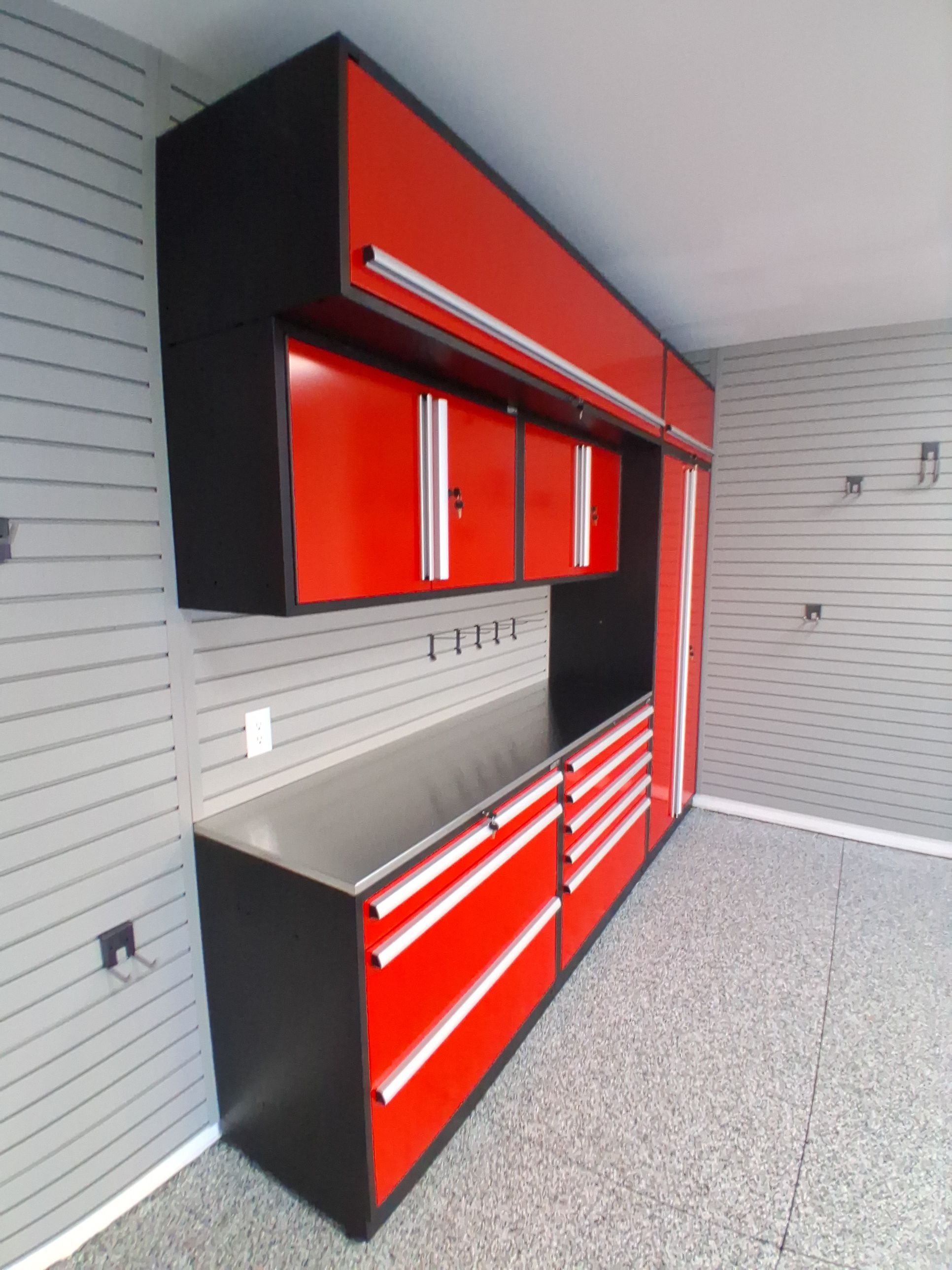 Garage Coating & Storage in South Bend! by Innovative Spaces / Innovative Concrete Coatings