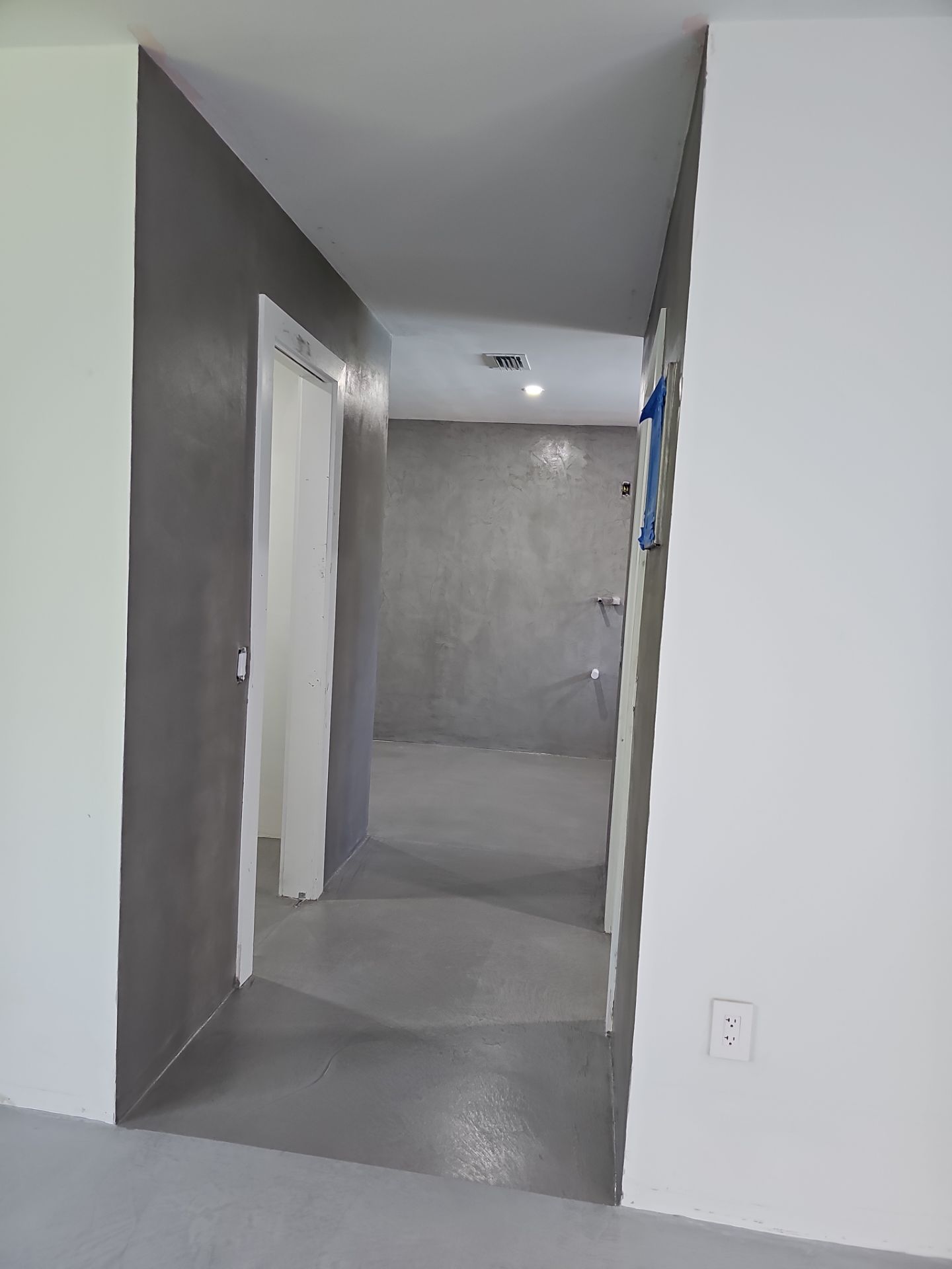 Home Floor Resurfacing w/Microtopping by Seamless Surfaces