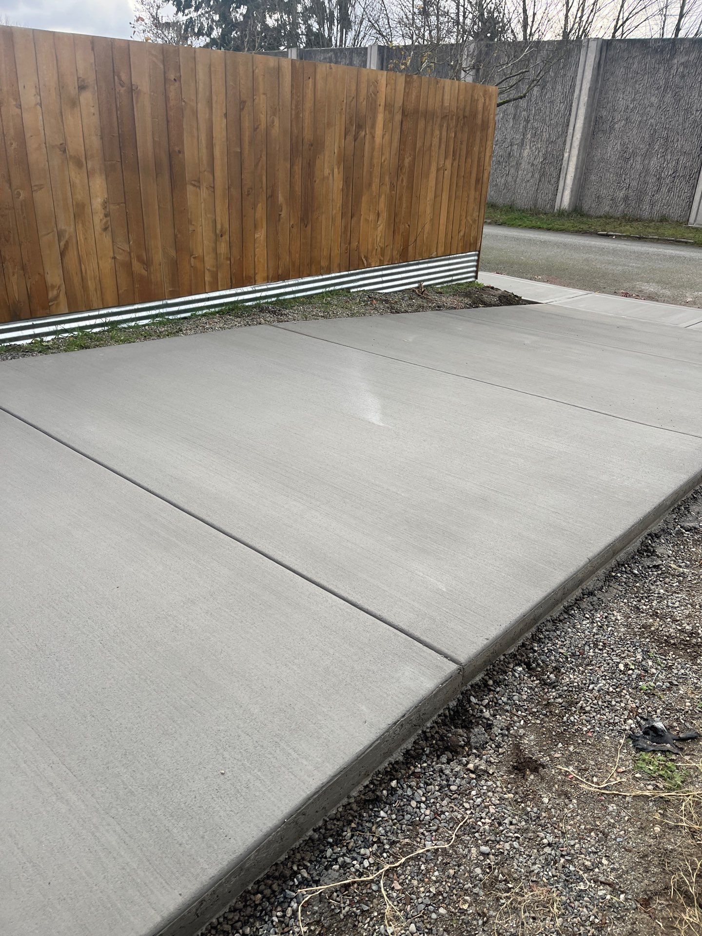 Concrete Driveway & Landscaping Project | Everett by Jireh Asphalt & Concrete Inc 