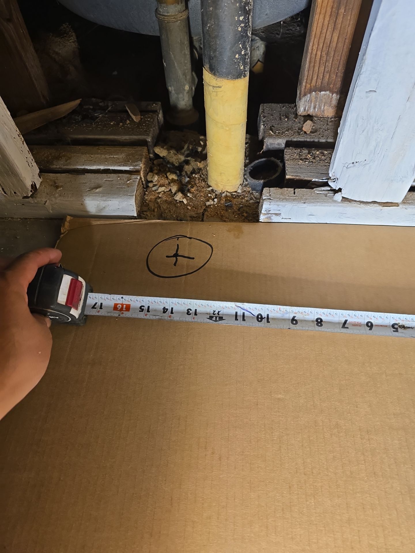 Shower Tub Installation with Underground Plumbing by Us Plumbing 