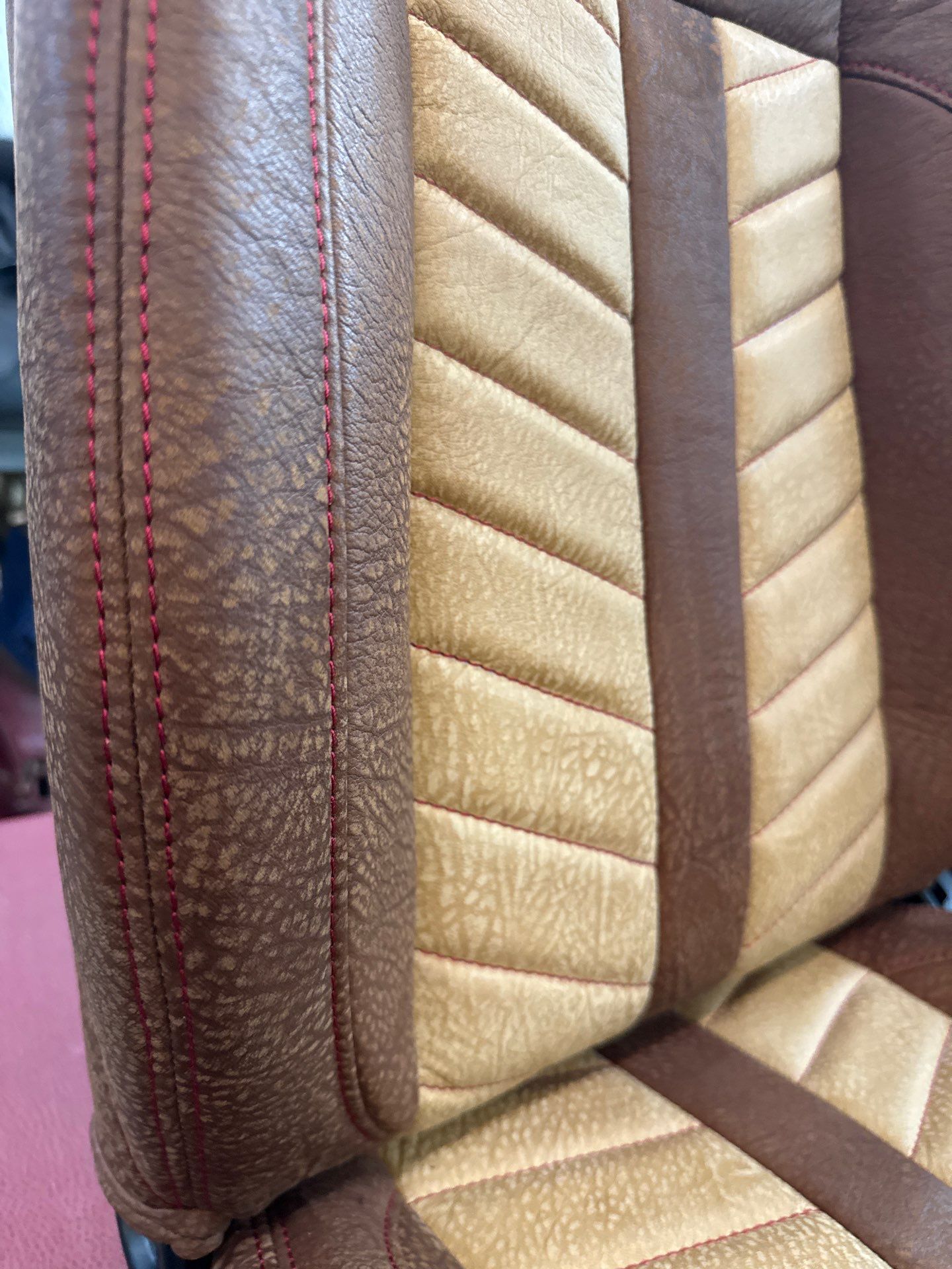 1963 Nova SS Custom Leather Interior  by Rocky Mountain Upholstery Co