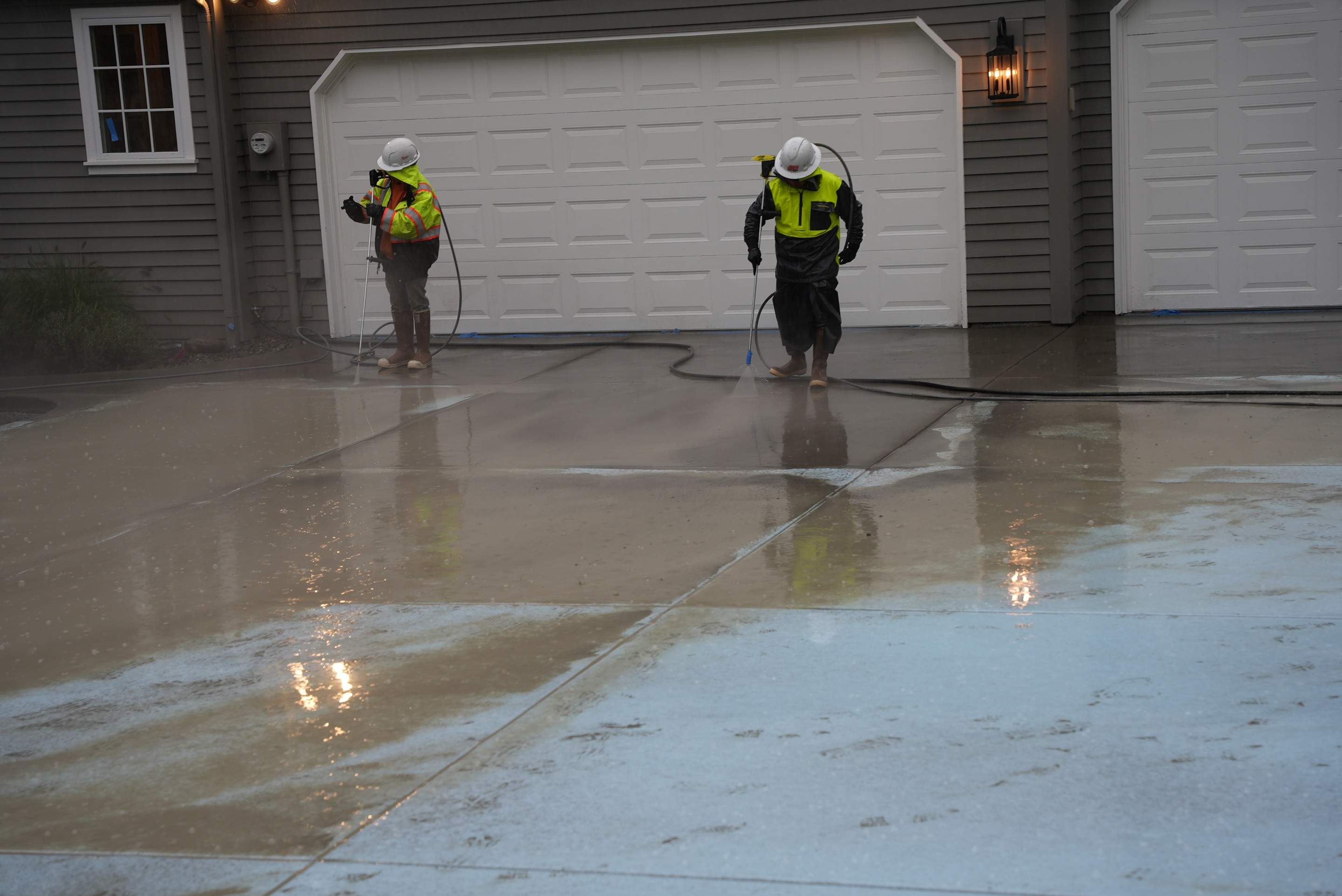 Sand Finish Concrete Driveway & Power Wash | Woodinville  by Jireh Asphalt & Concrete Inc 