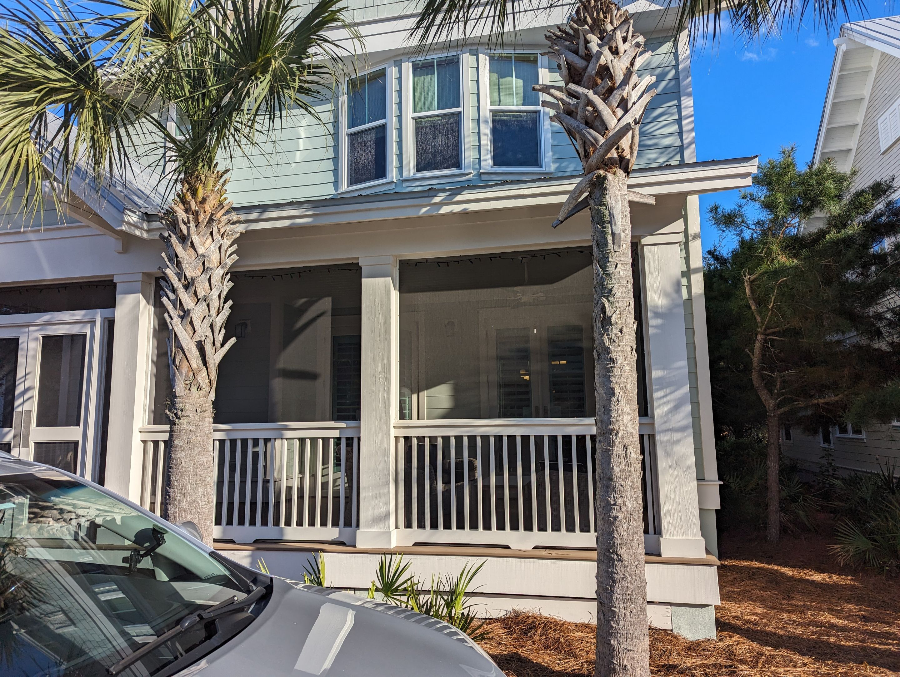 New Downspouts Installation in Rosemary Beach, FL by Gutter Professors