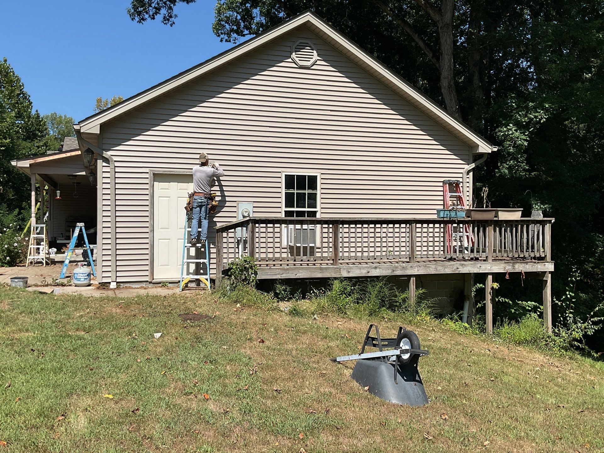 Project in Columbus by Moss Roofing
