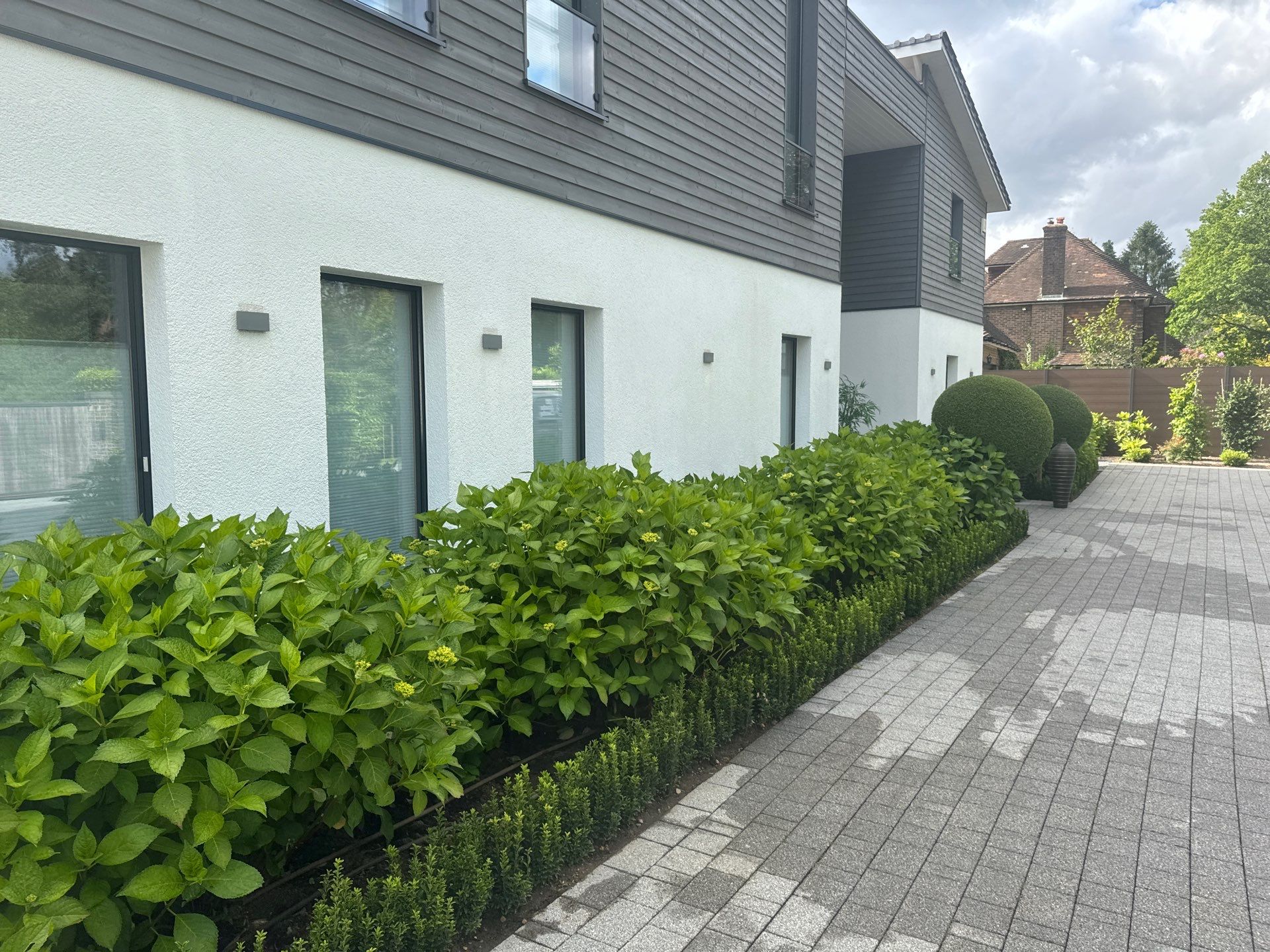 Render Clean using Pureseal Biocide - Solar Panel Clean by Ges Exterior Cleaning ltd