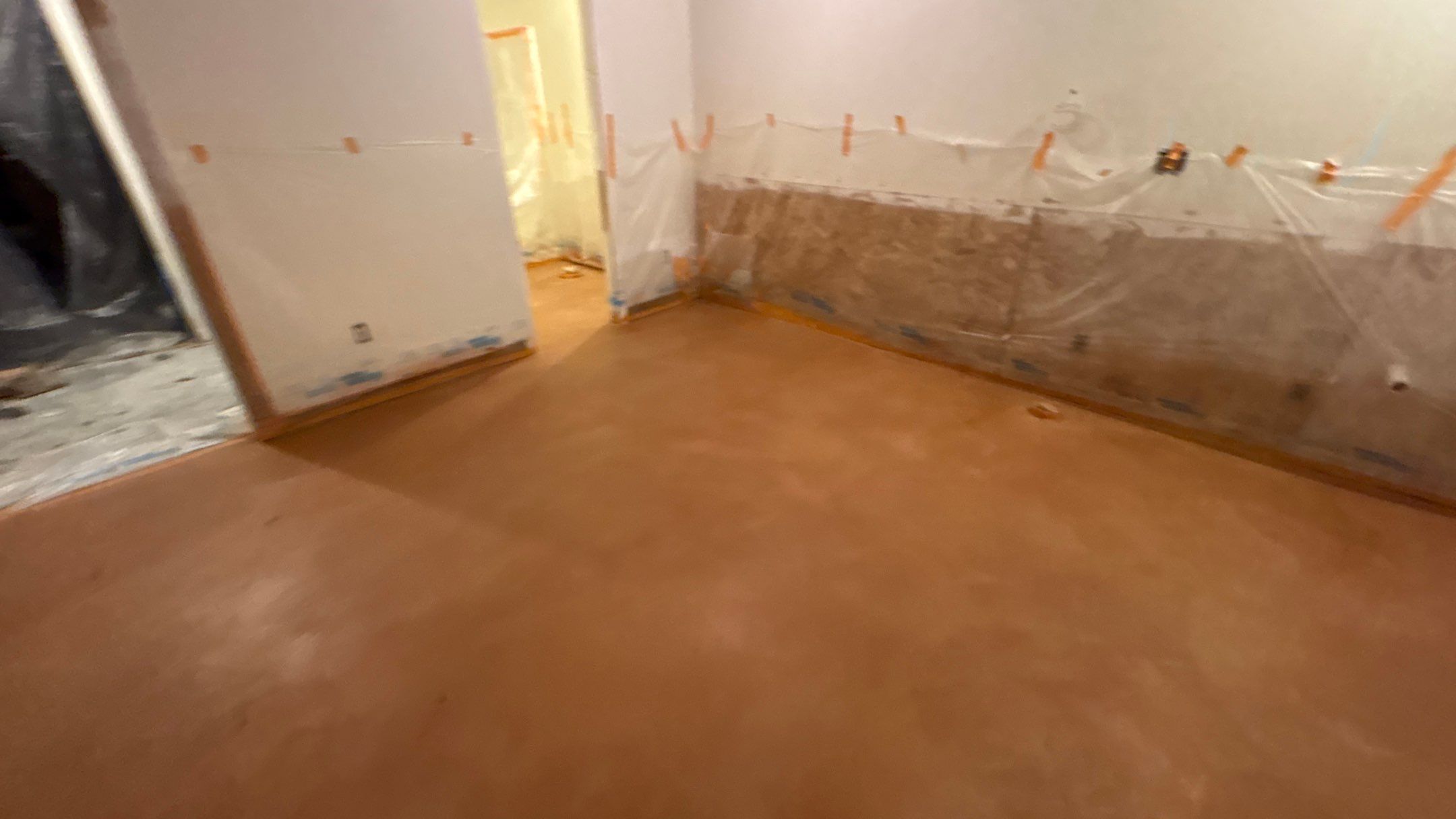 Basement Floor Remodel with Haven Reno KC by Big Red Decorative Concrete, LLC