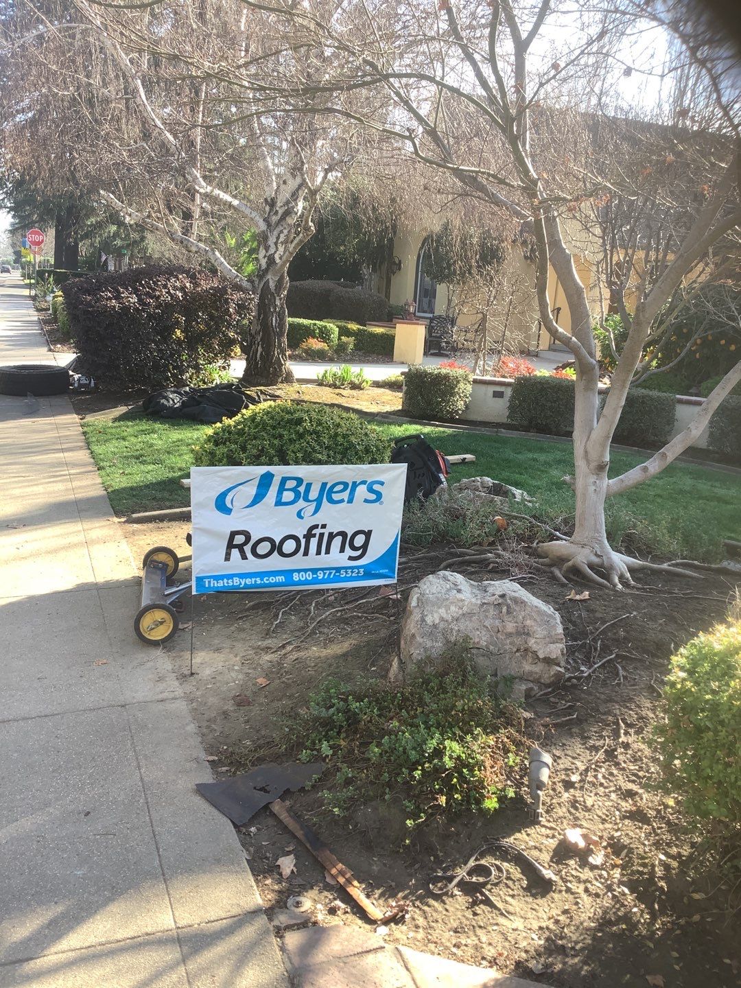 Residential Roofing Installation using Owens Corning Roofing Shingles by Byers Enterprises 