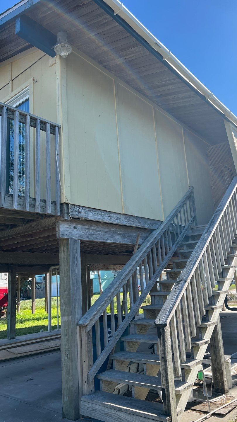 Beach house Remodel by Bayfront Roofing and Construction