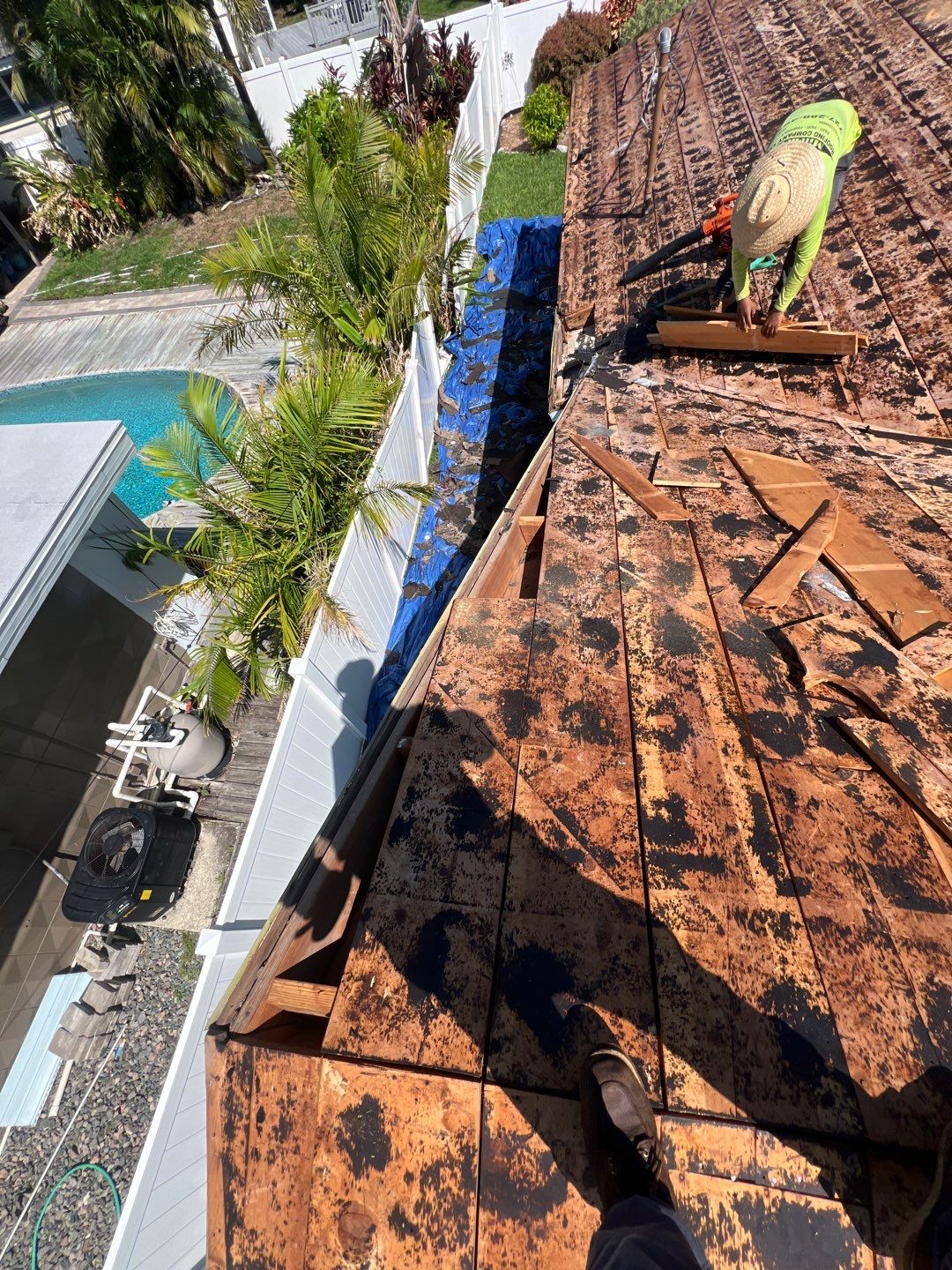 Project in St. Petersburg 33711 by Mitchell Roofing Company LLC 