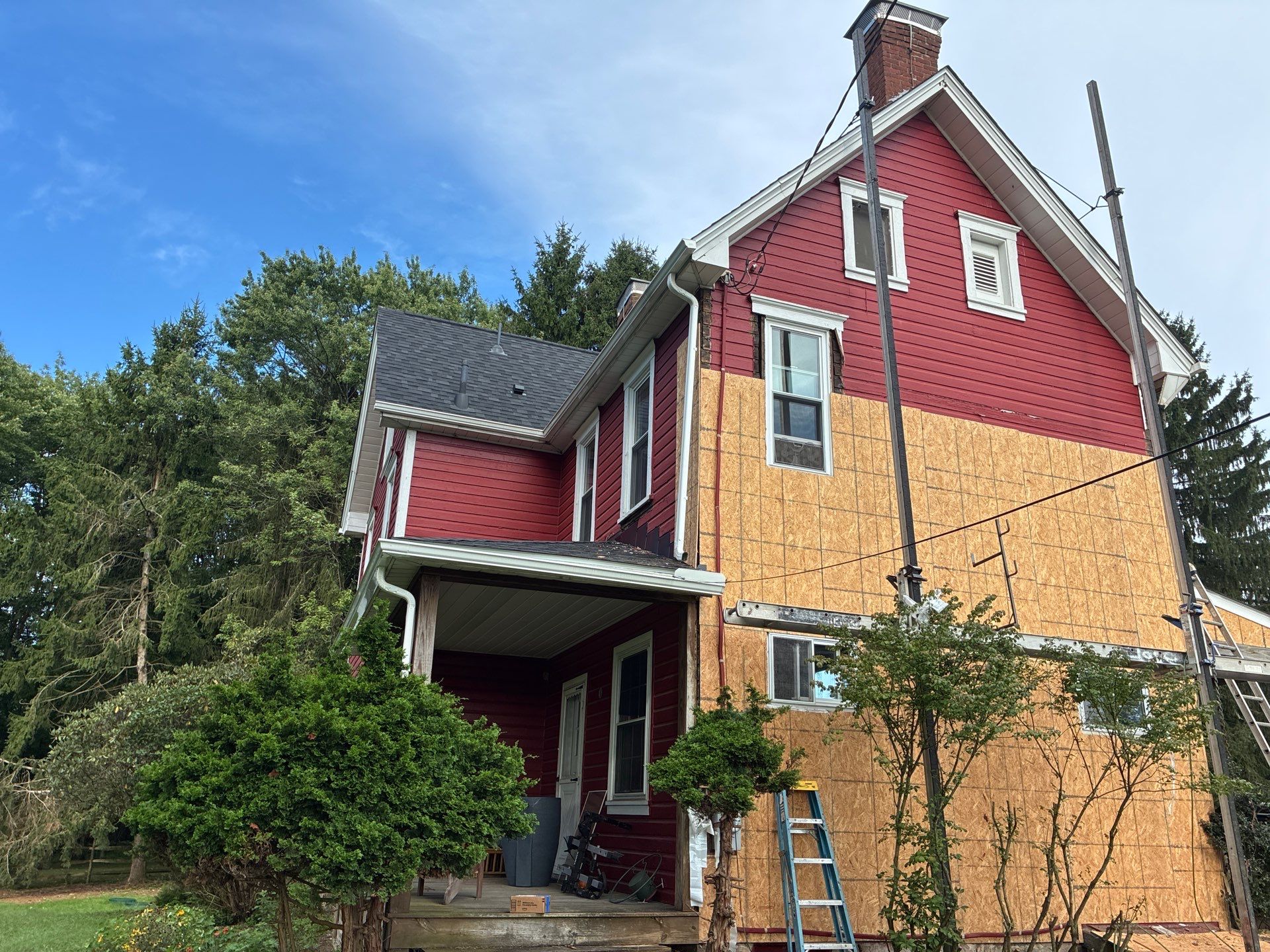 Full House Siding Renovation and Exterior Repairs in Valencia, Pennsylvania by Ideal Siding Pittsburgh