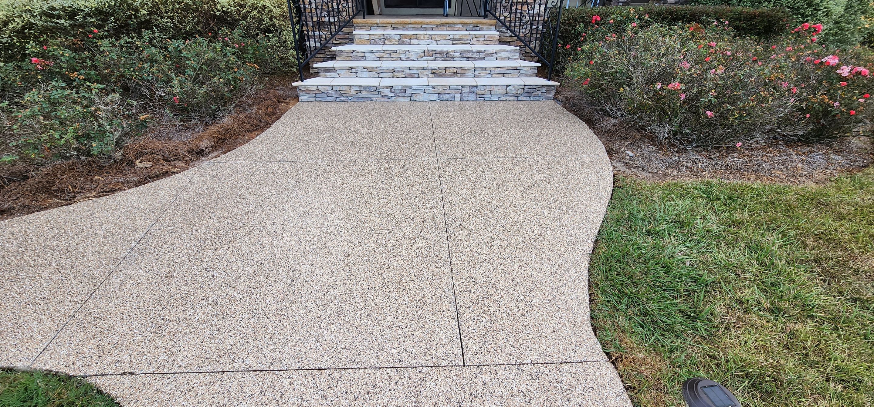 Stunning Sandstone by Deese Elite Concrete Coatings