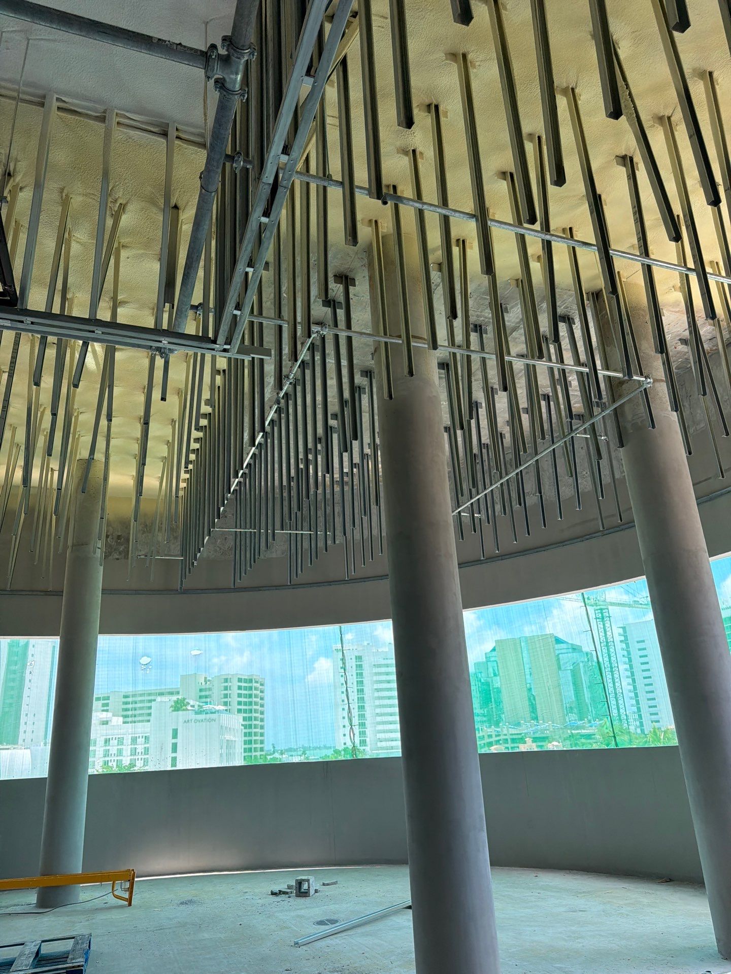 High-Rise Commercial Interior Build-Out at The Edge in Sarasota by GA Foam Solutions, Inc.